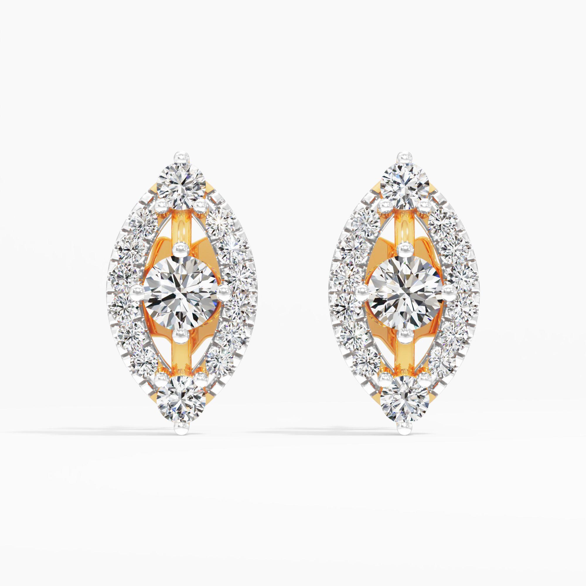 Cathedral Window Stud Earrings