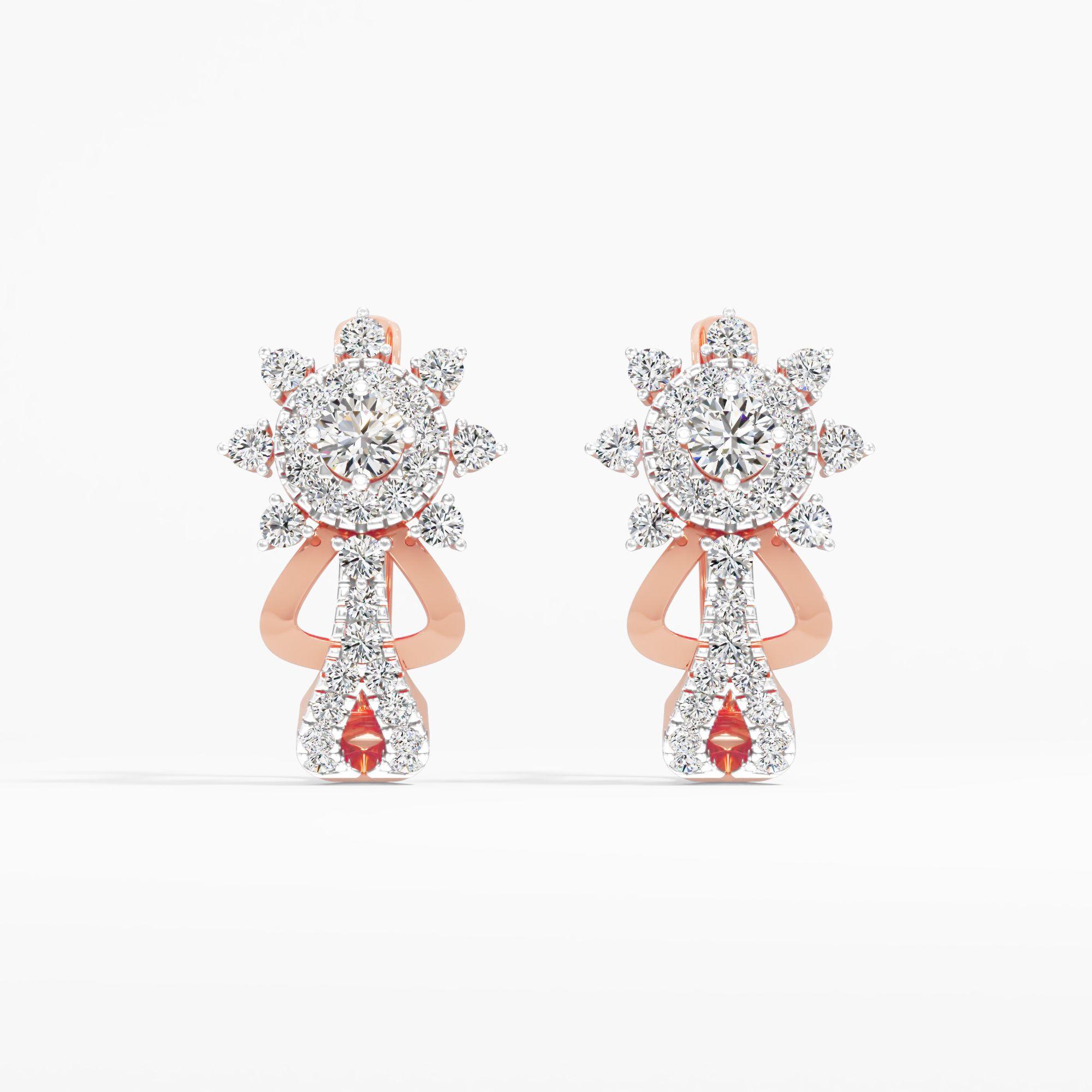 Petal Knot Drop Earrings