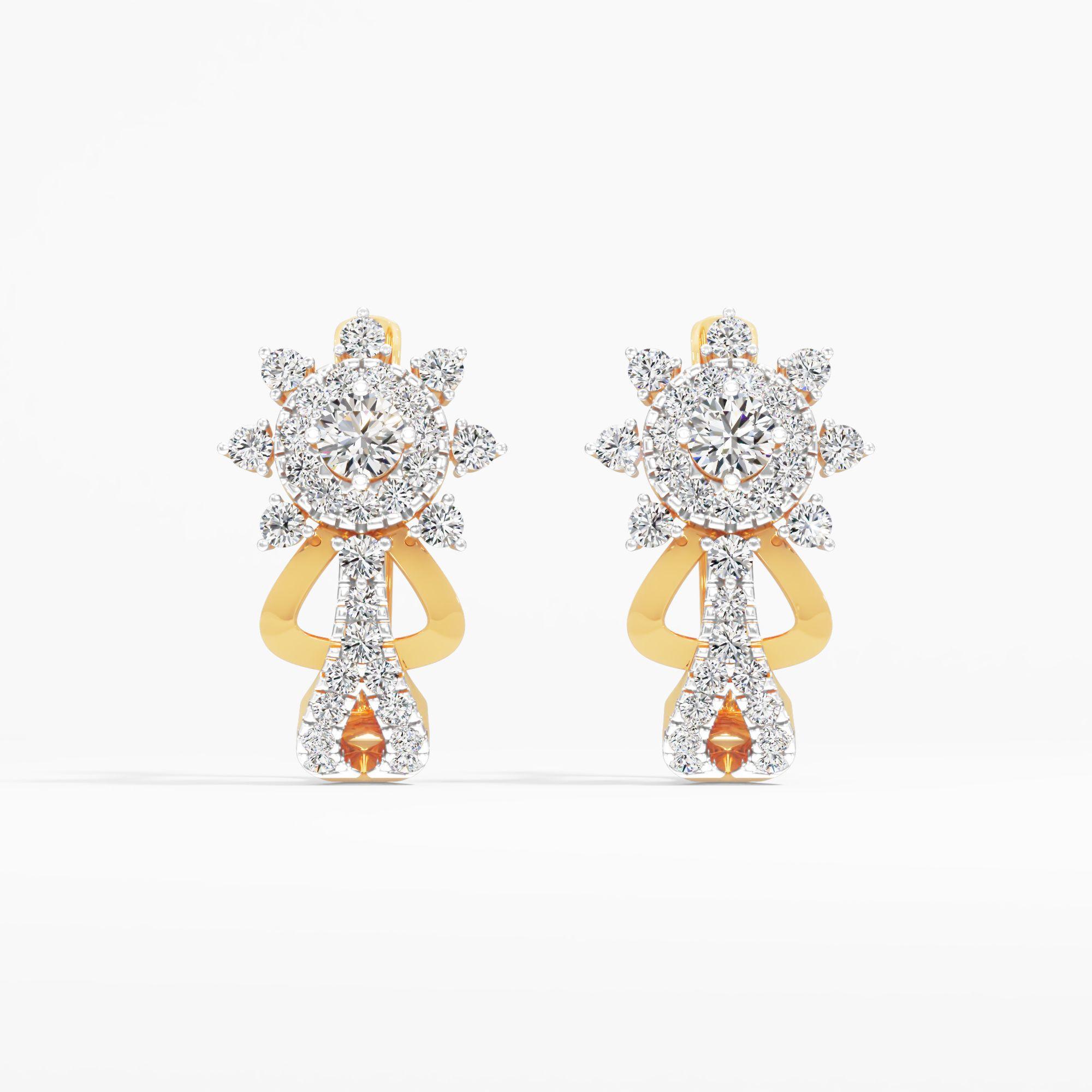 Petal Knot Drop Earrings