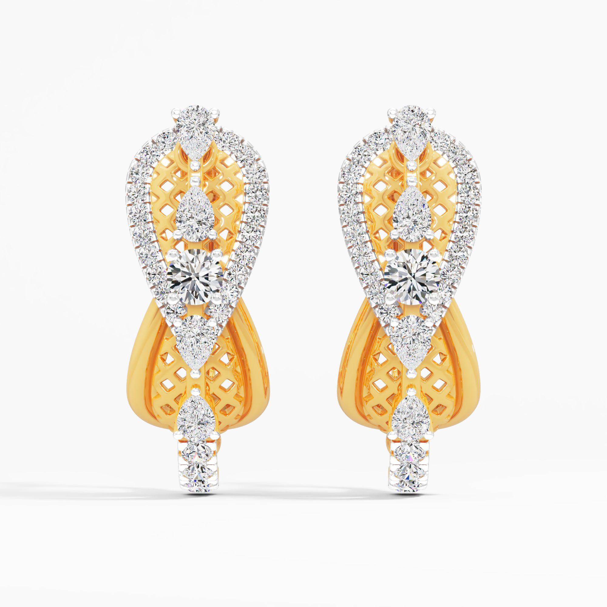 Filigree Cascade Drop Earrings