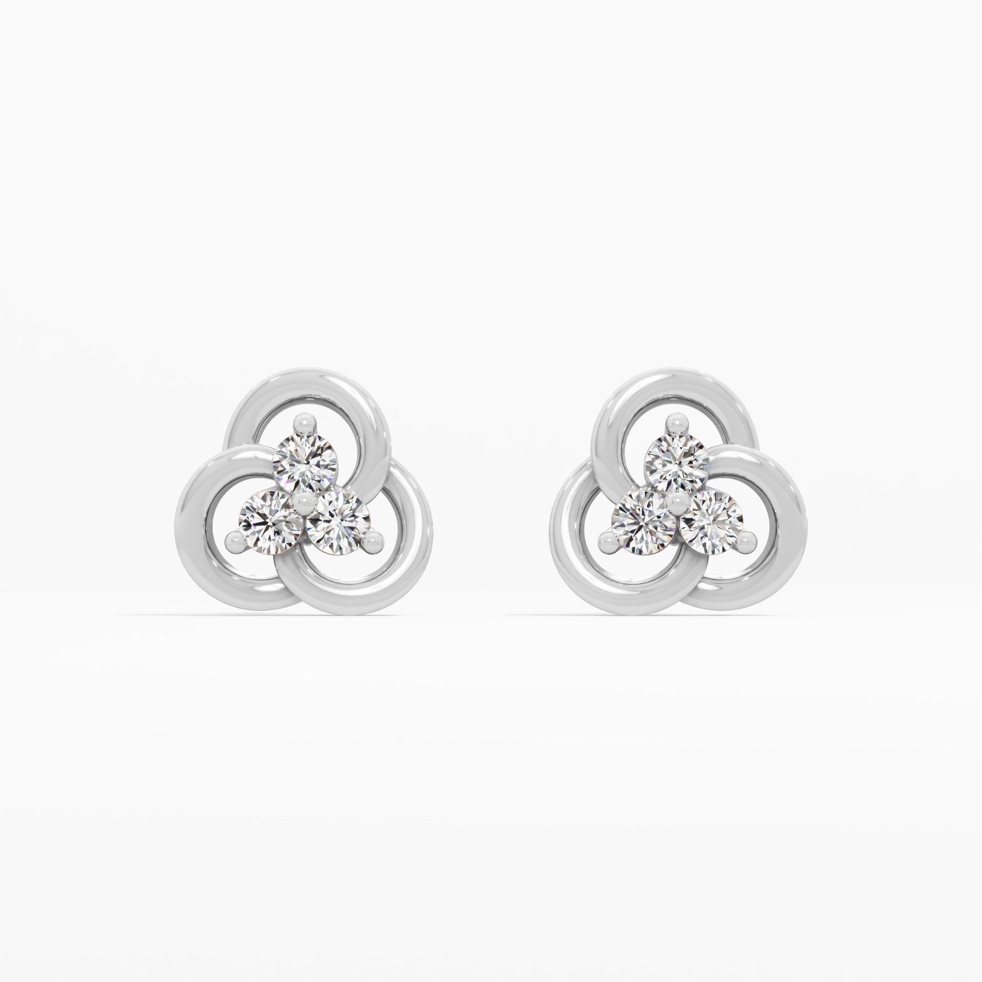 Vintage Essence Diamond Earrings