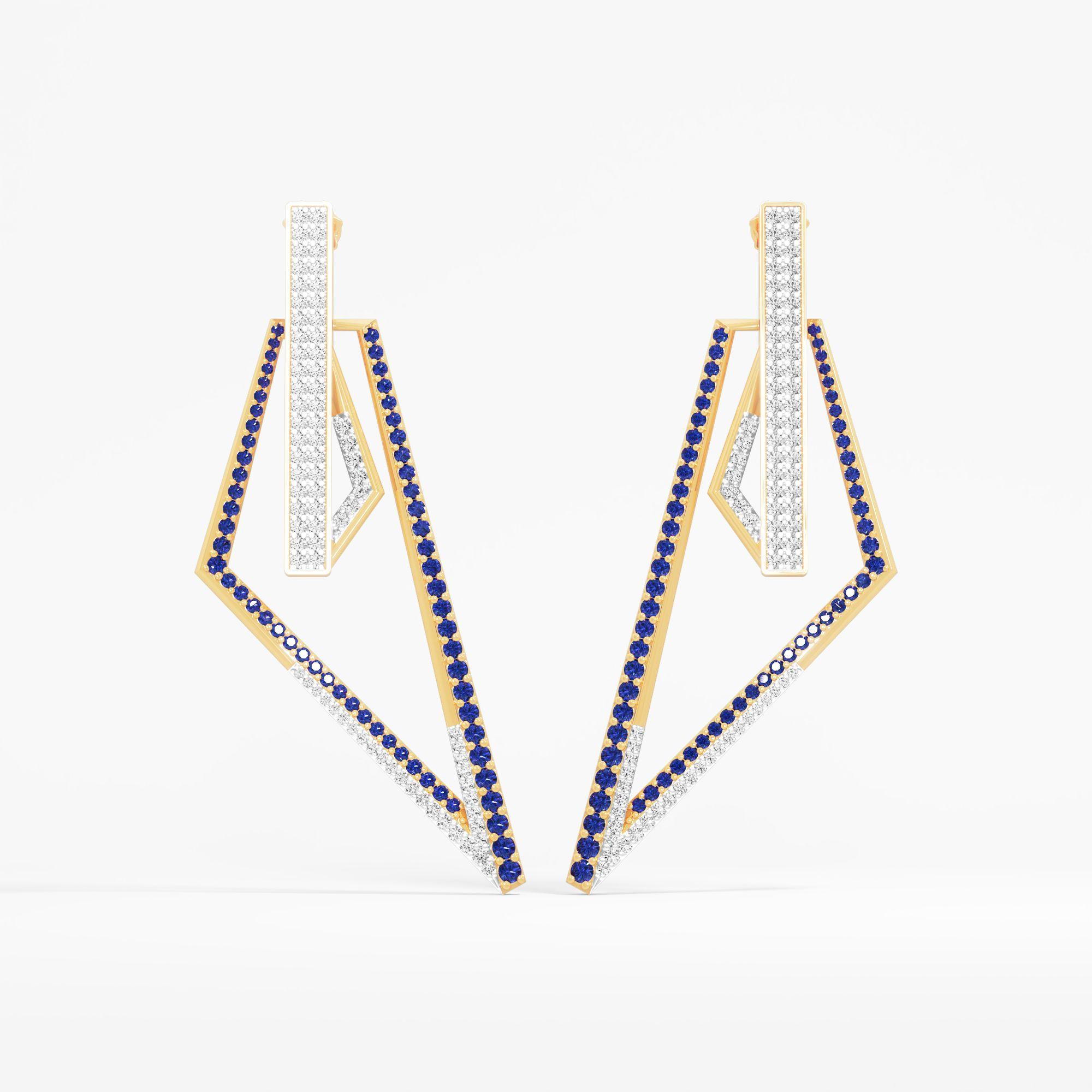 Astral Prism Dangle Earrings