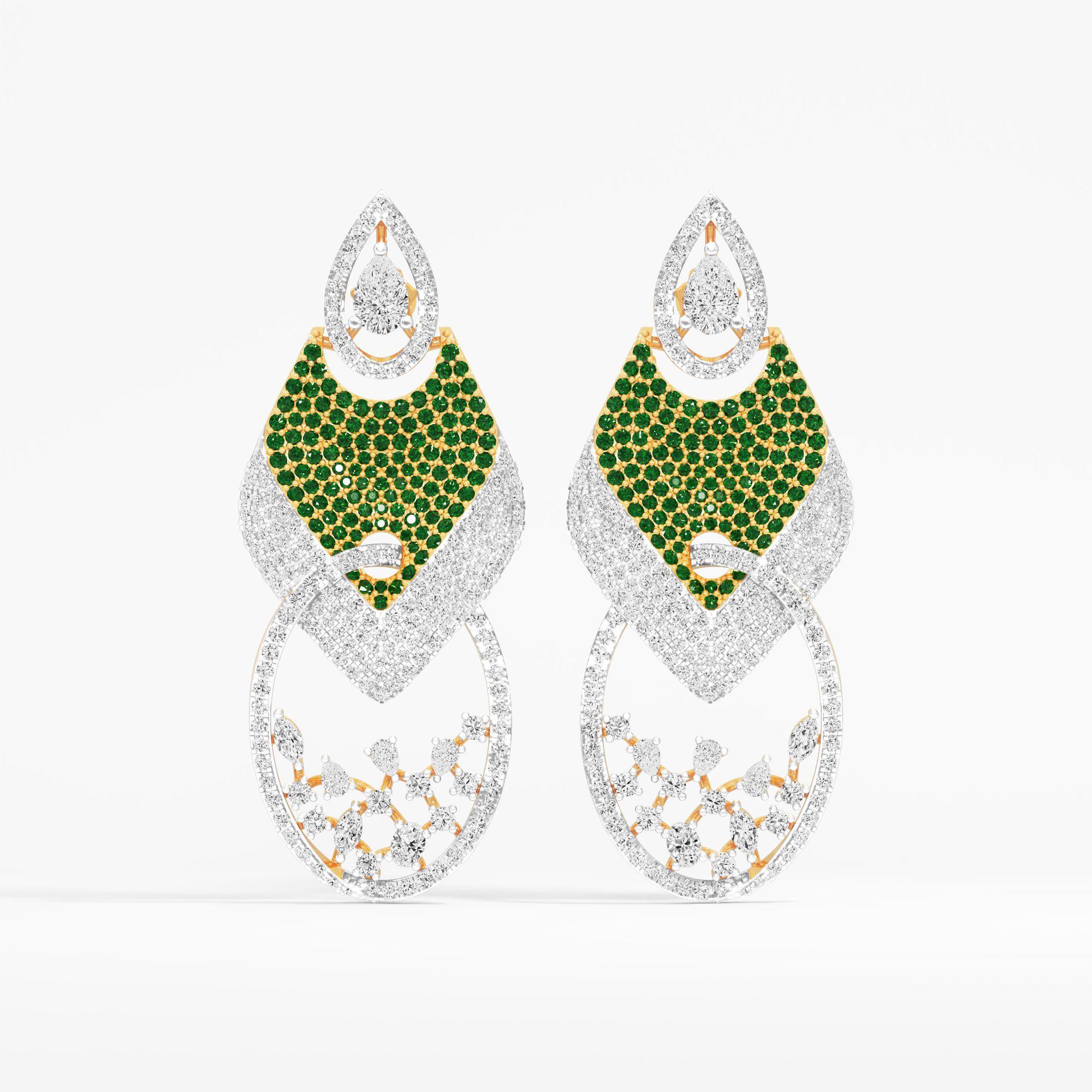 Polar Dream Dangle Earrings