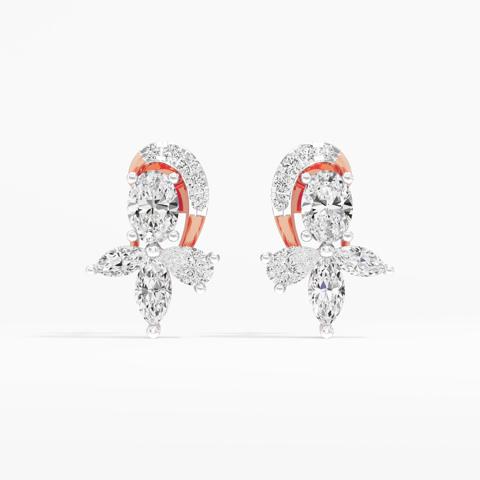 Stellar Bloom Stud Earrings