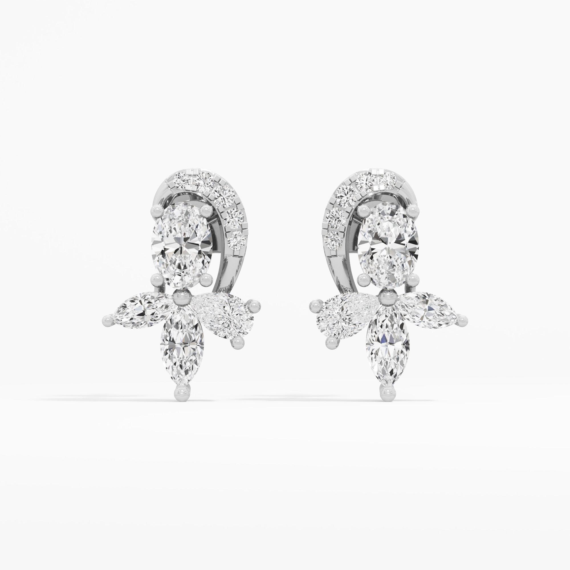 Stellar Bloom Stud Earrings