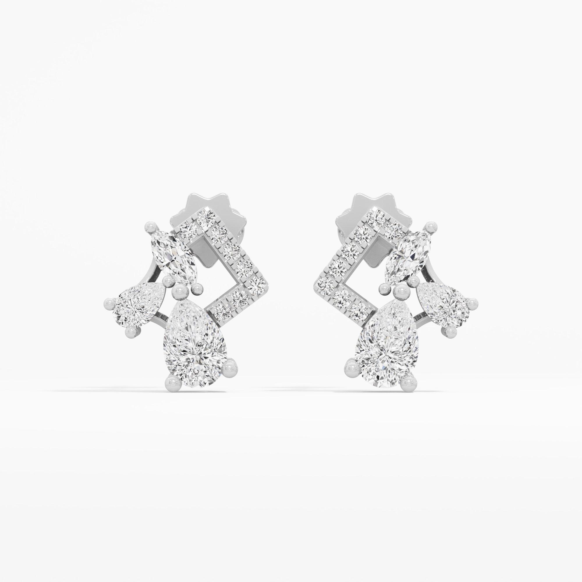 Radiant Bloom Stud Earrings