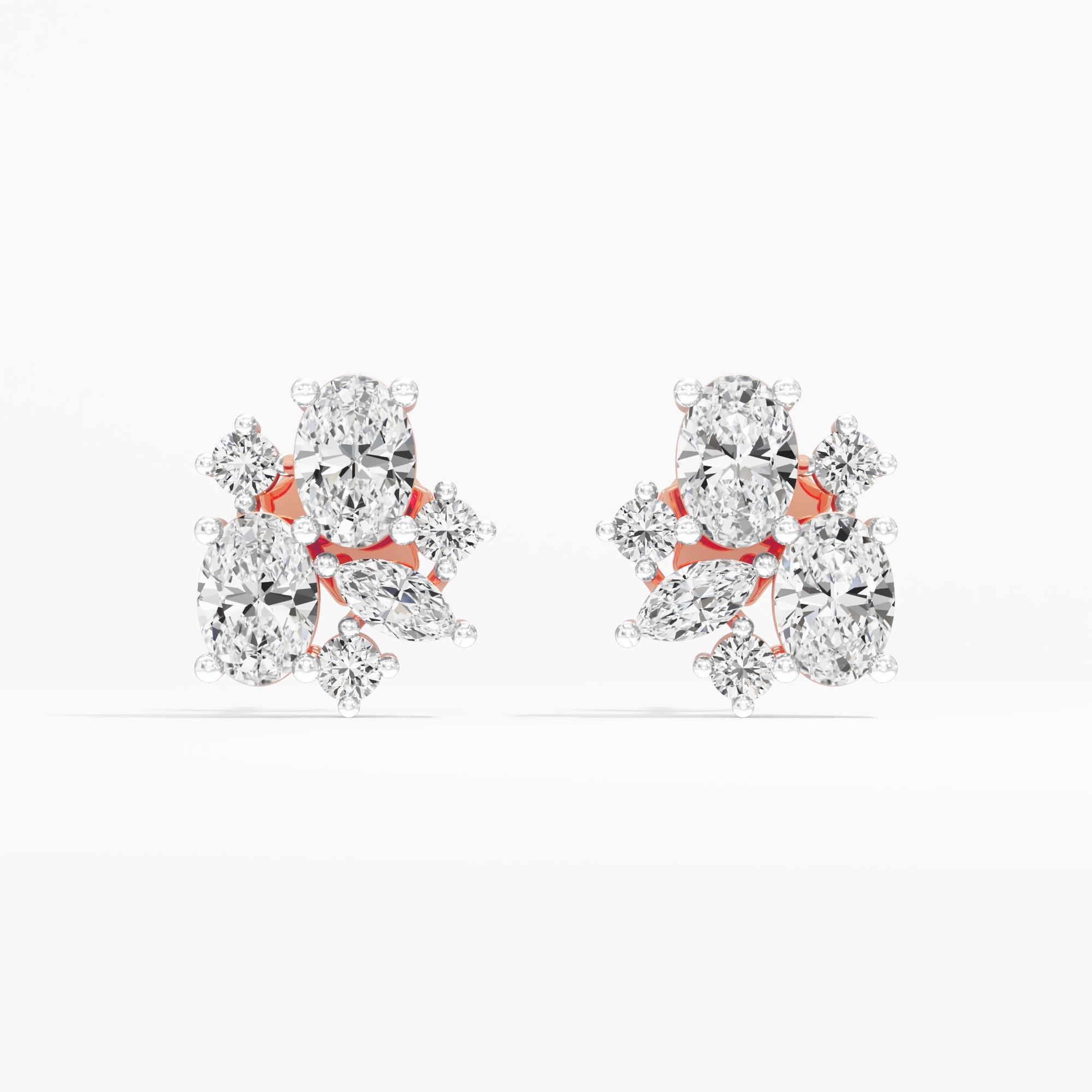 Radiant Constellation Stud Earrings