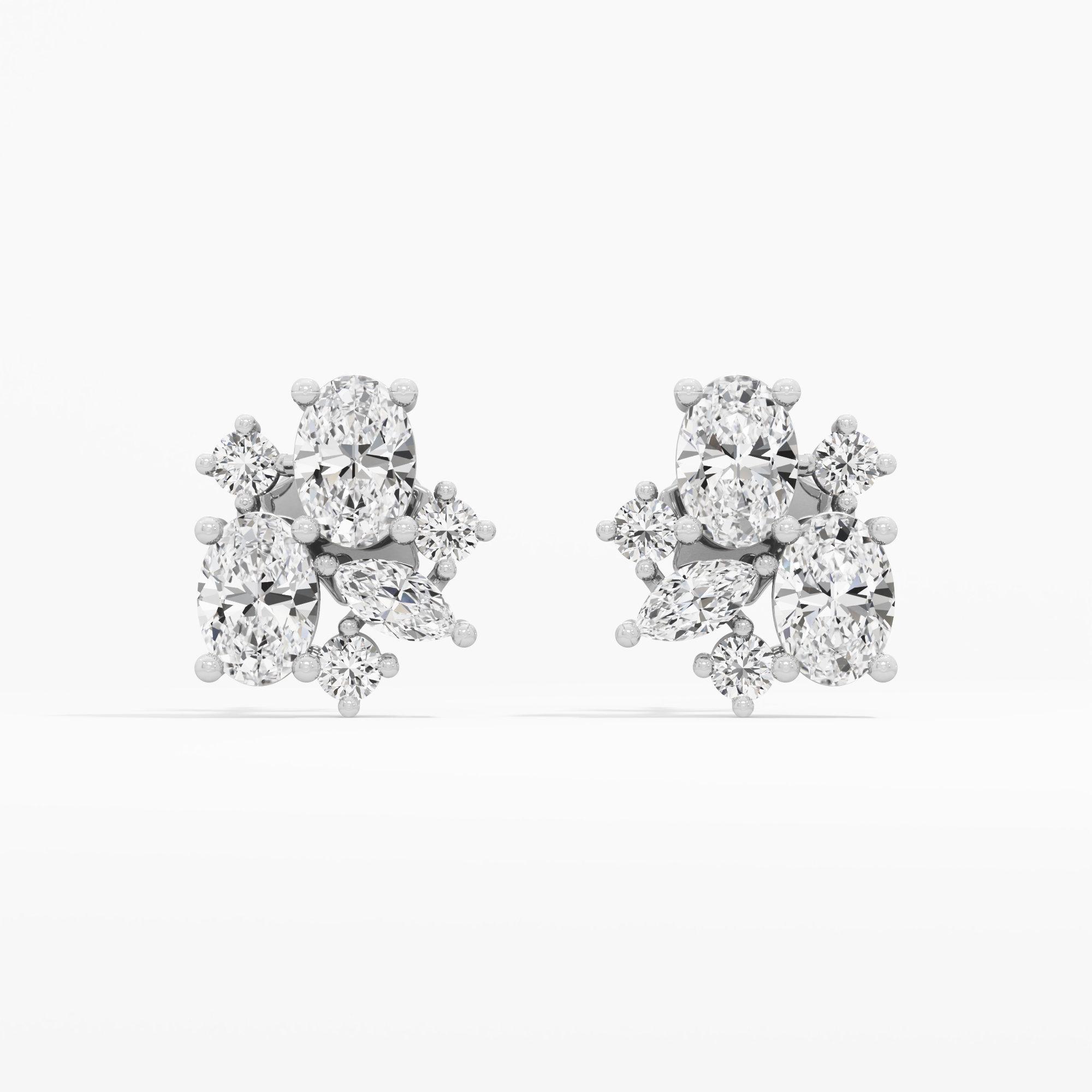 Radiant Constellation Stud Earrings