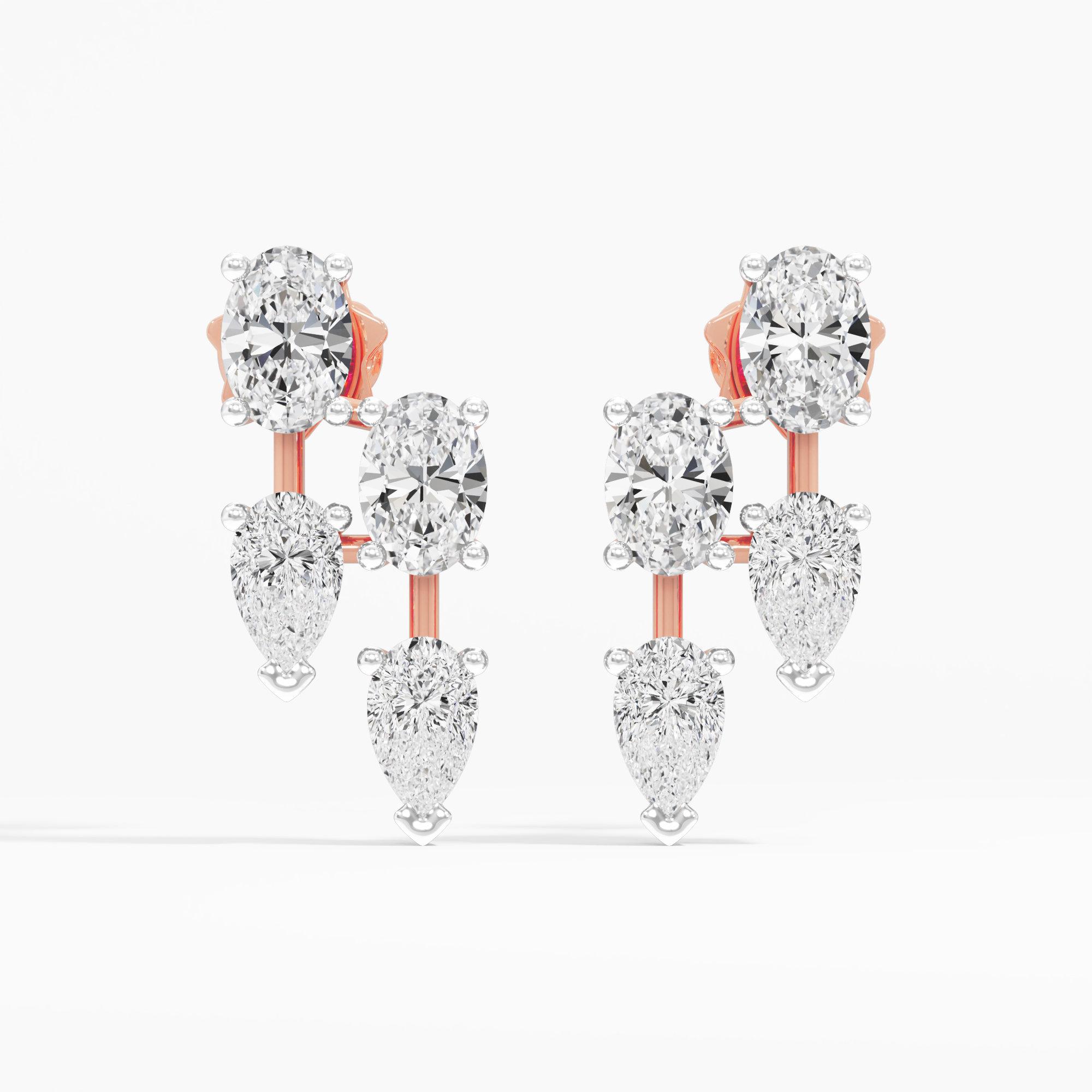 Ethereal Stream Dangle Earrings