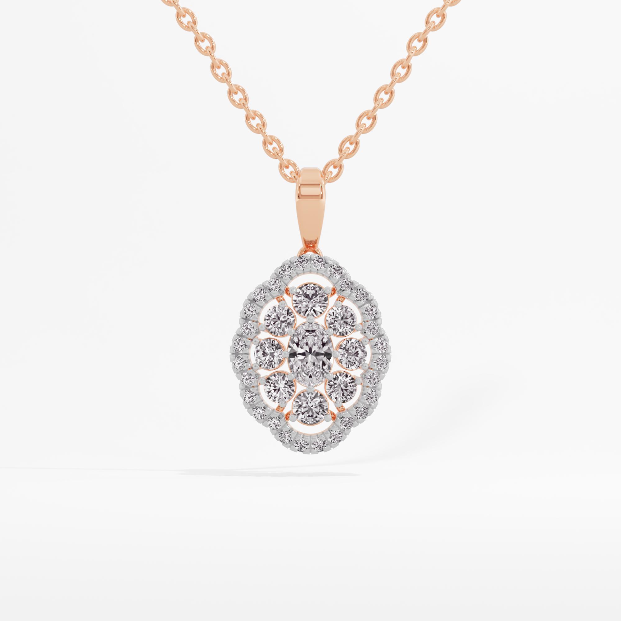 Ophelia Spark Solitaire Pendant