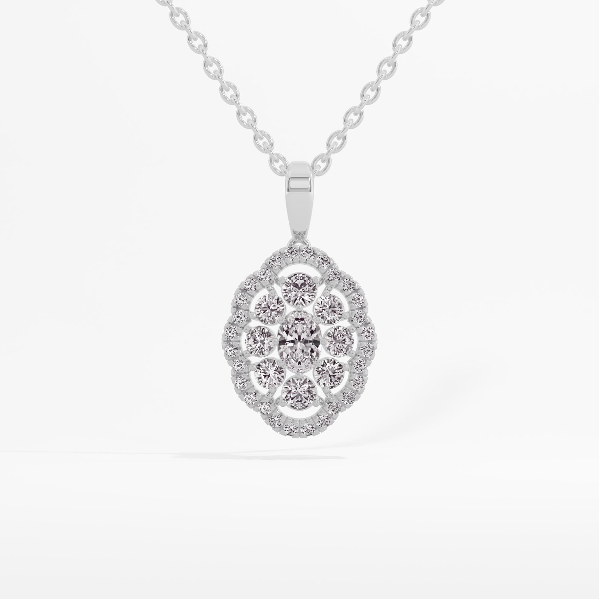 Ophelia Spark Solitaire Pendant