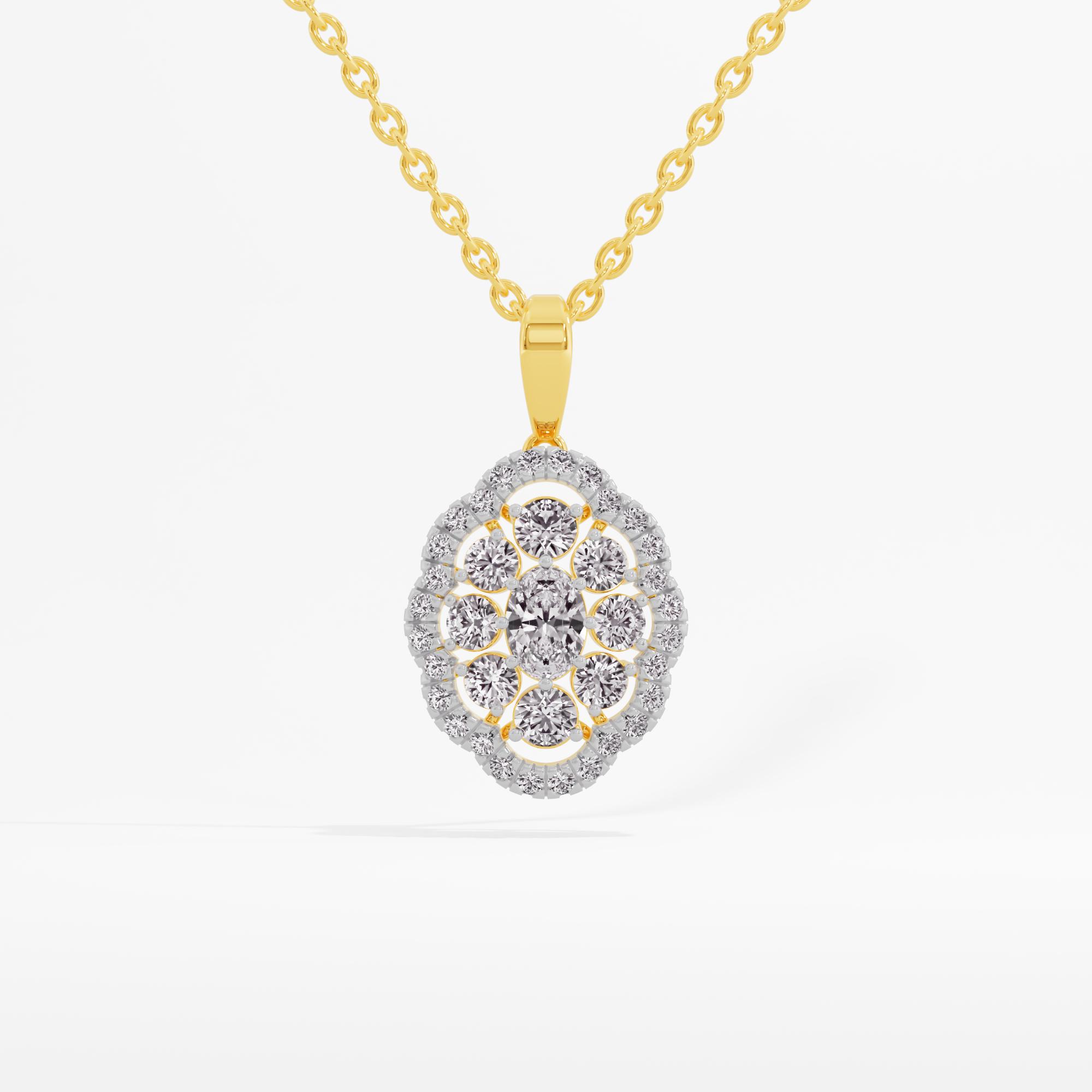 Ophelia Spark Solitaire Pendant