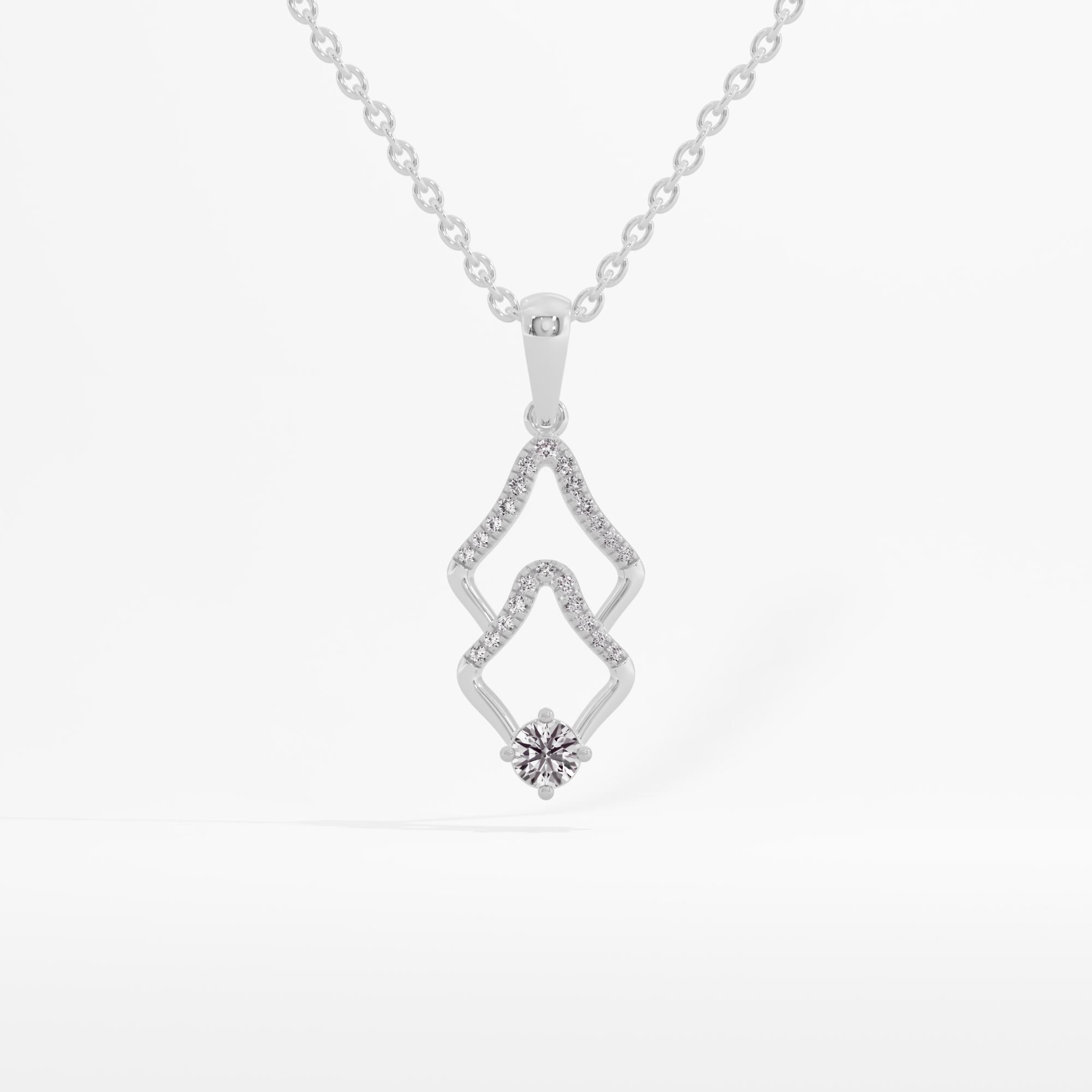 Aesthetic Allure Solitaire Pendant