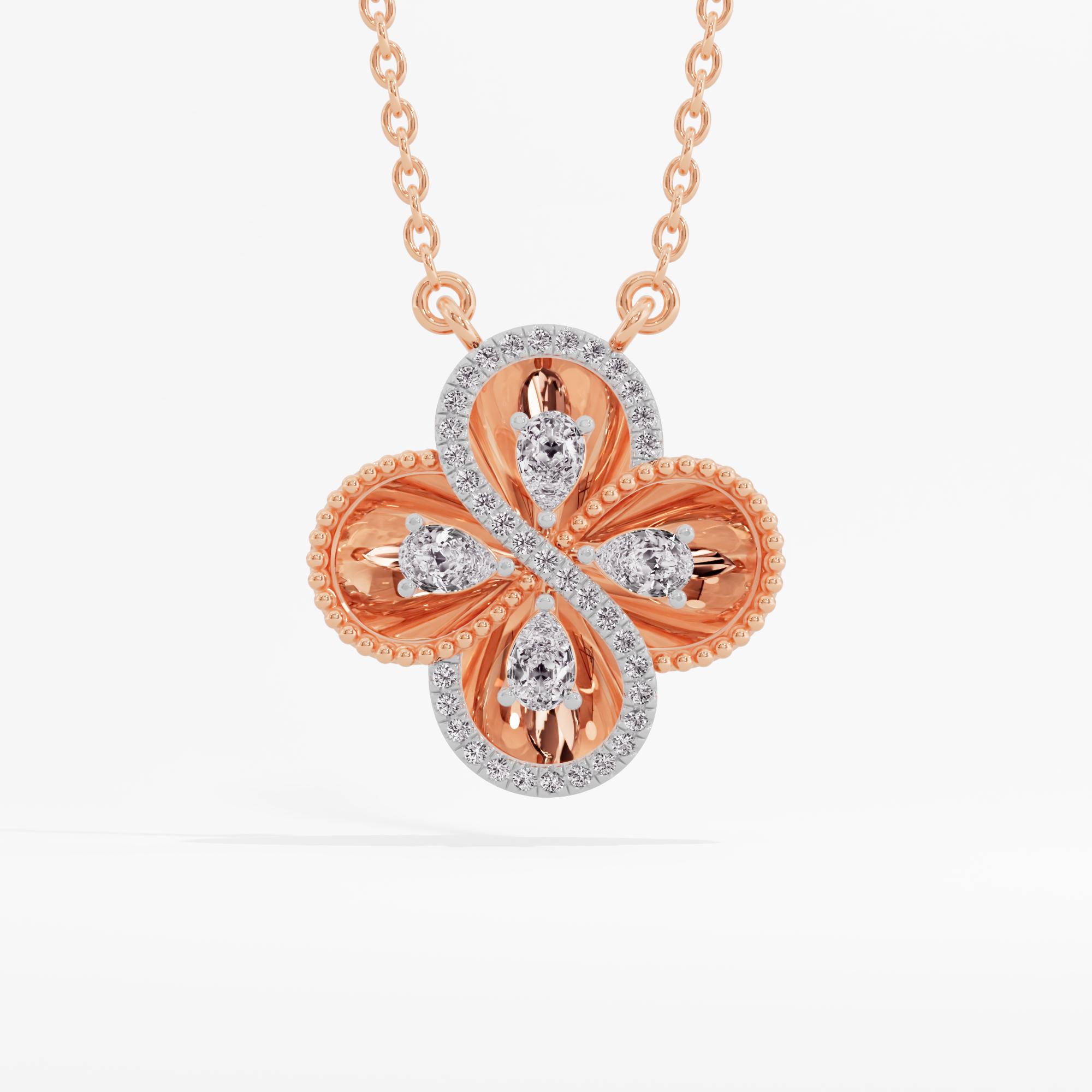 Pearl Budding Chain Necklace