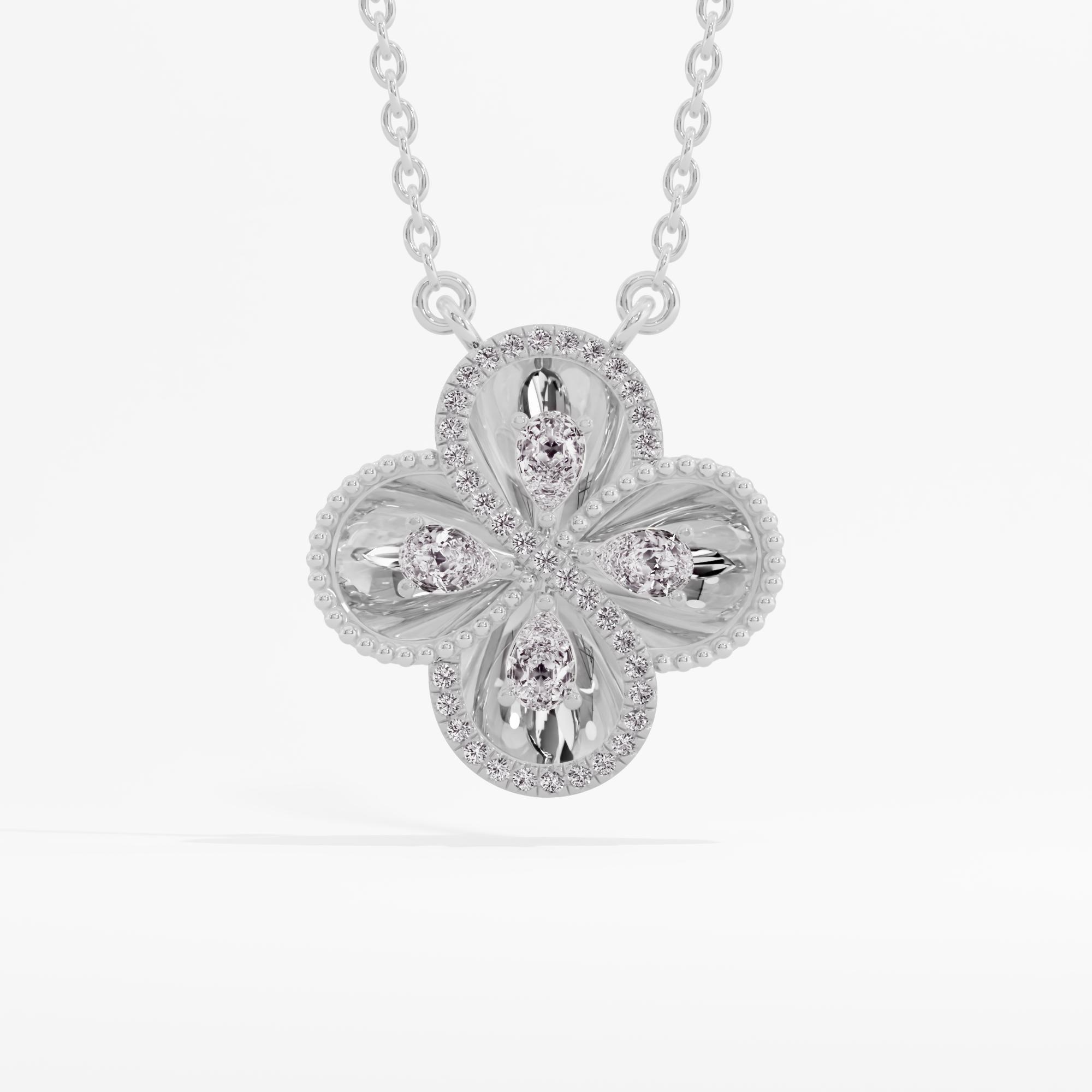 Pearl Budding Chain Necklace