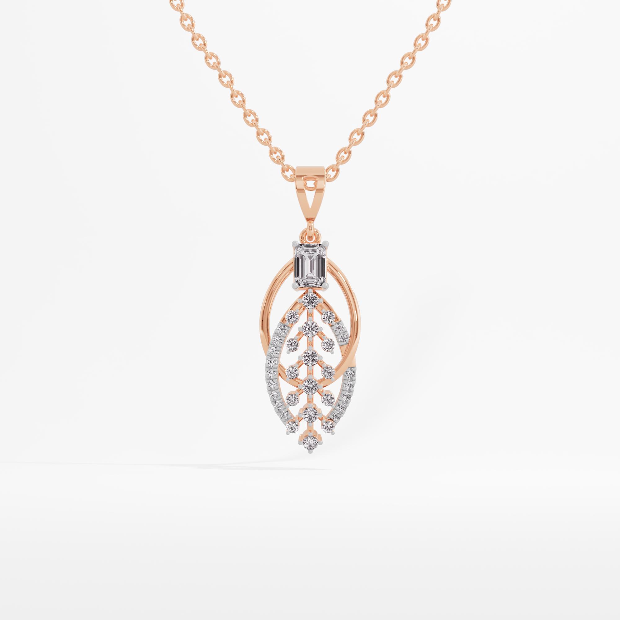 Leaf Elegance Statement Pendant