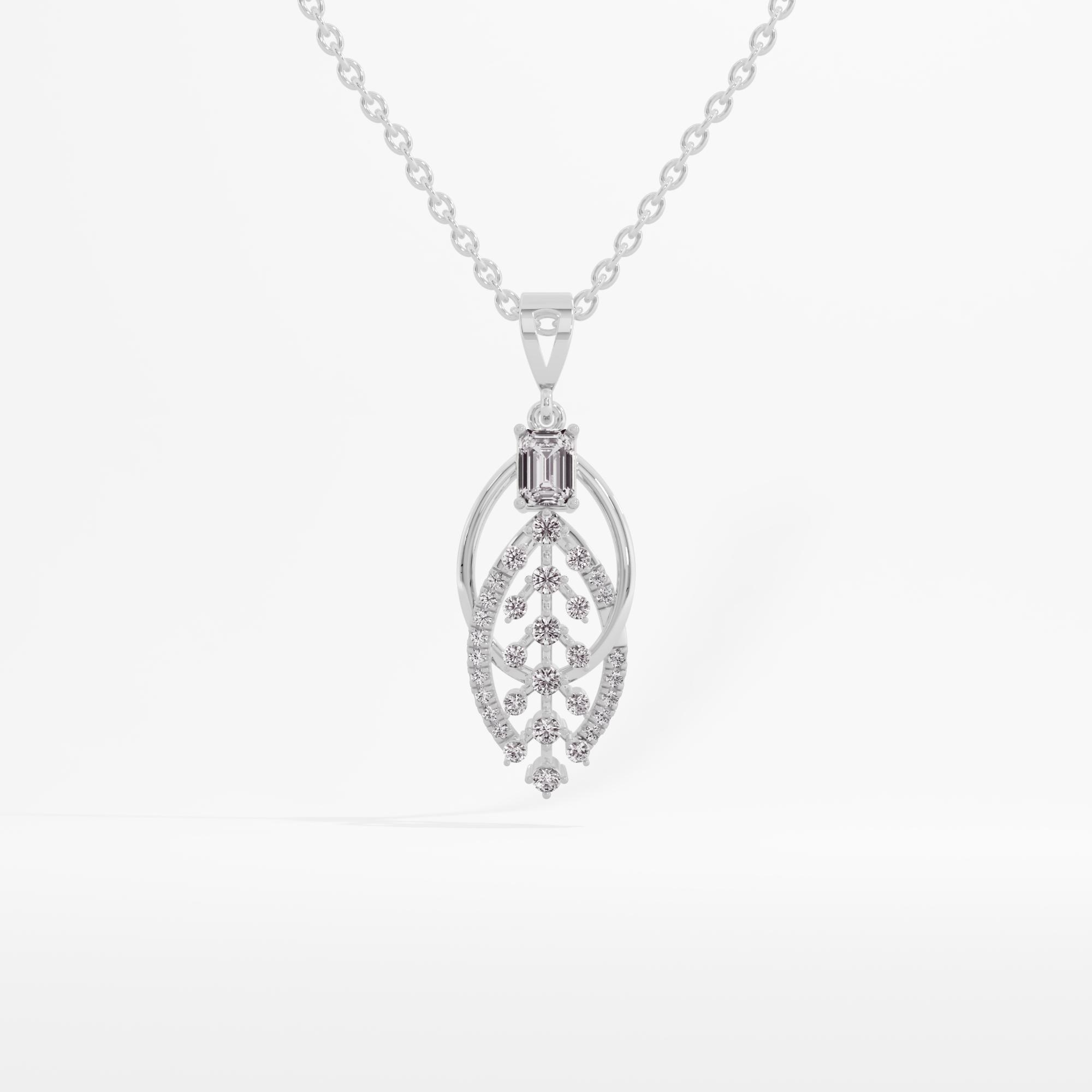 Leaf Elegance Statement Pendant