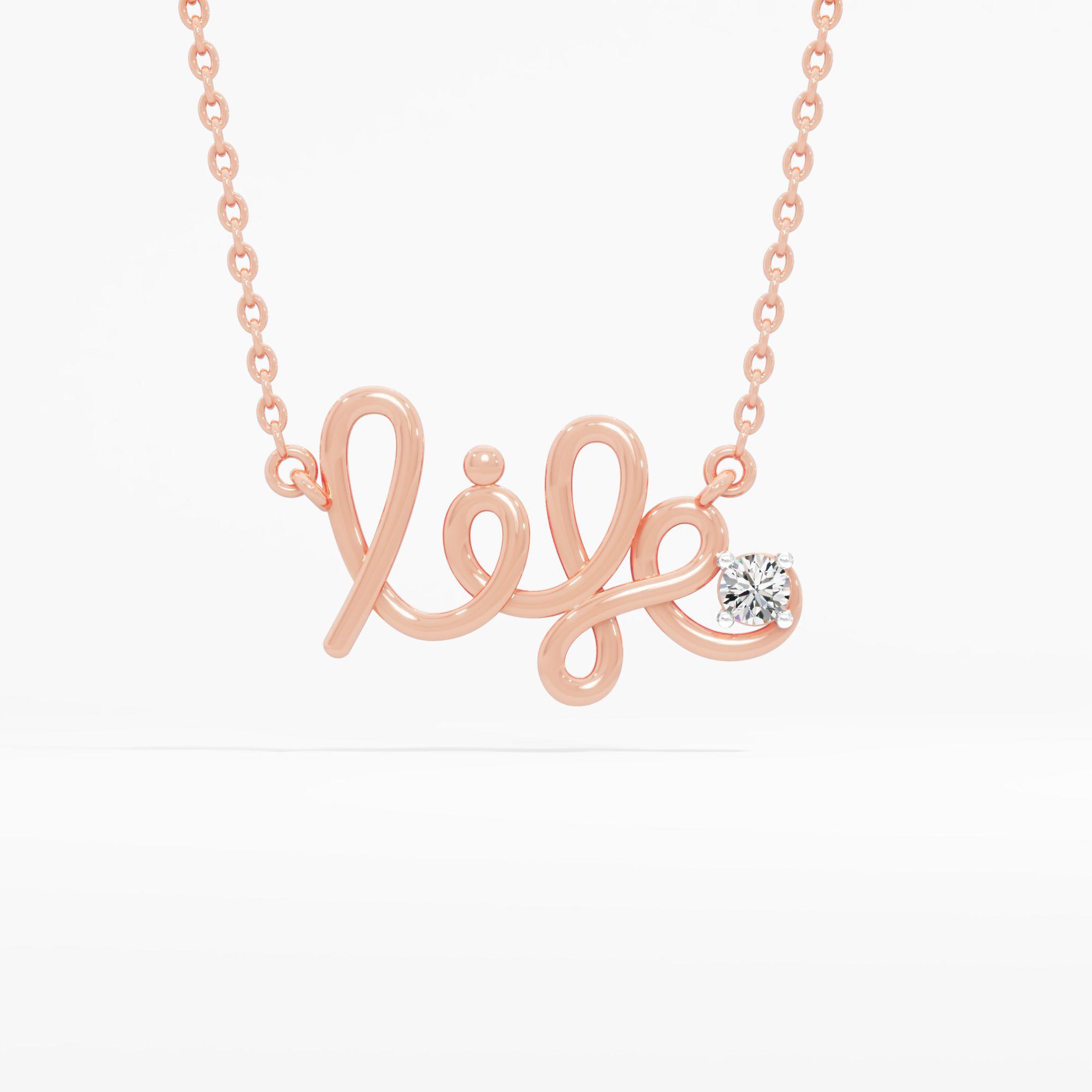 Your 'Life' Story Diamond Pendat