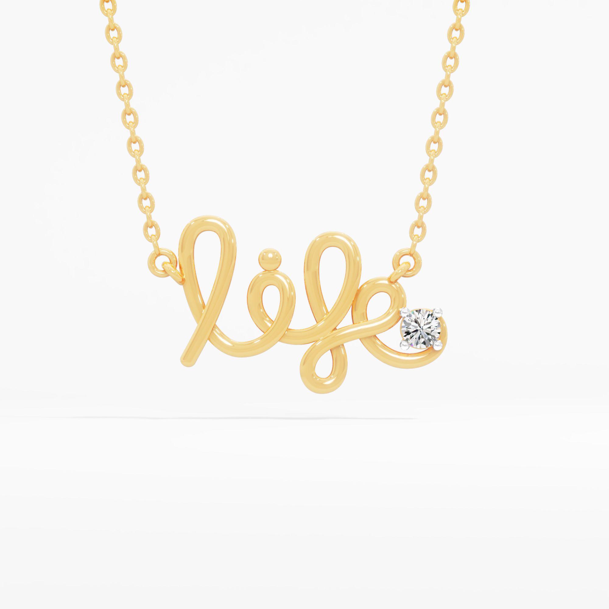 Your 'Life' Story Diamond Pendat