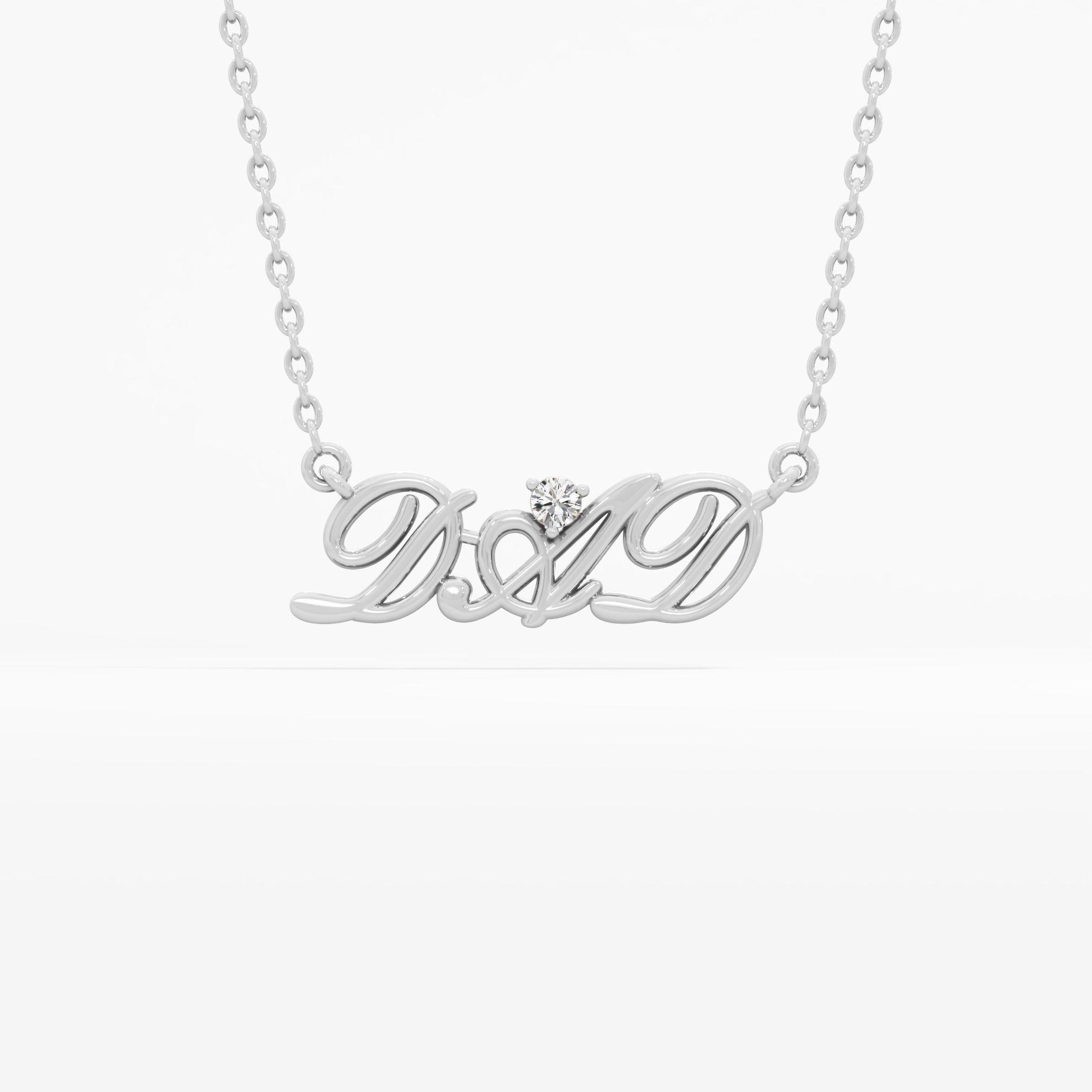 The Lodestar 'DAD' Diamond Pendant