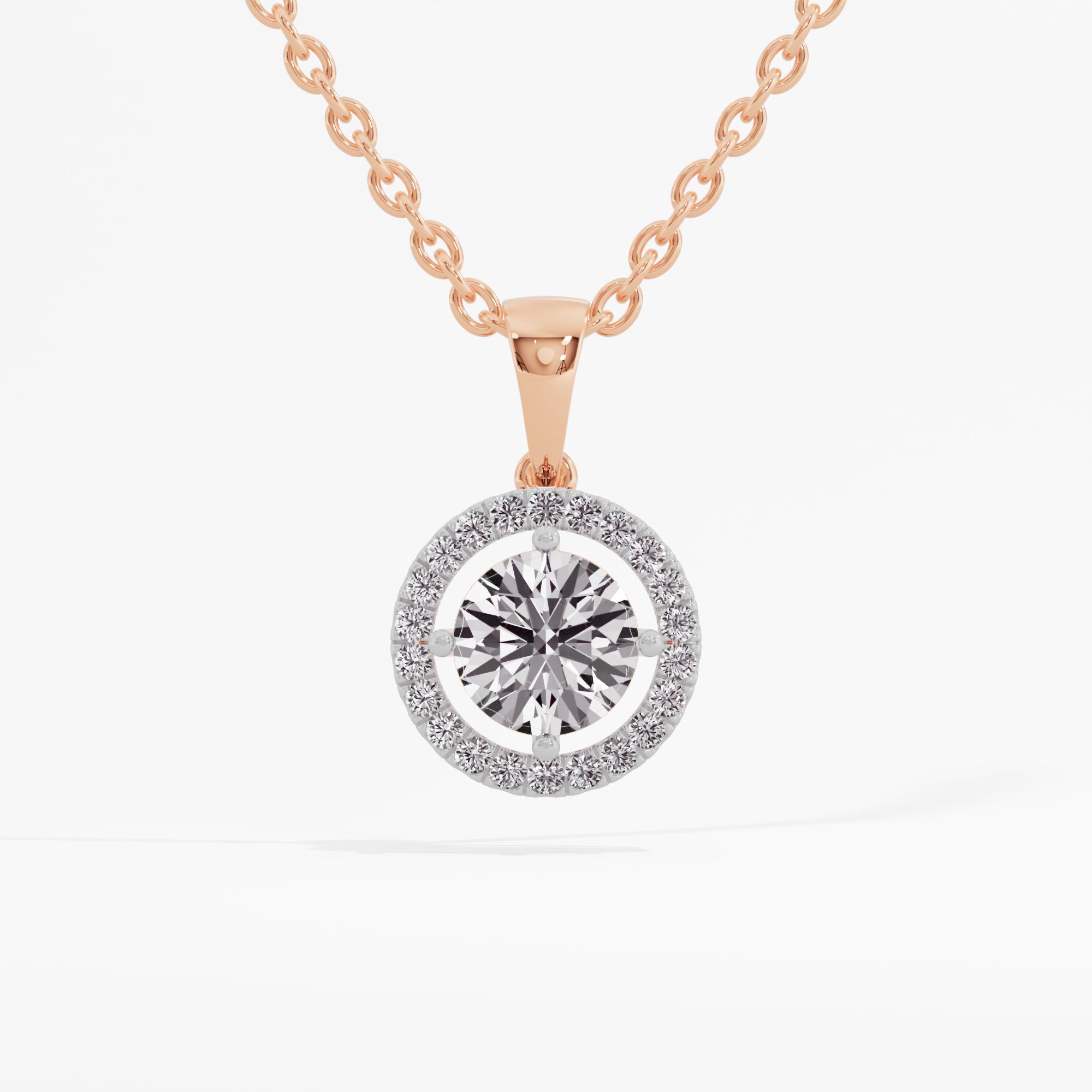 Shimmering Mystic Halo Pendant