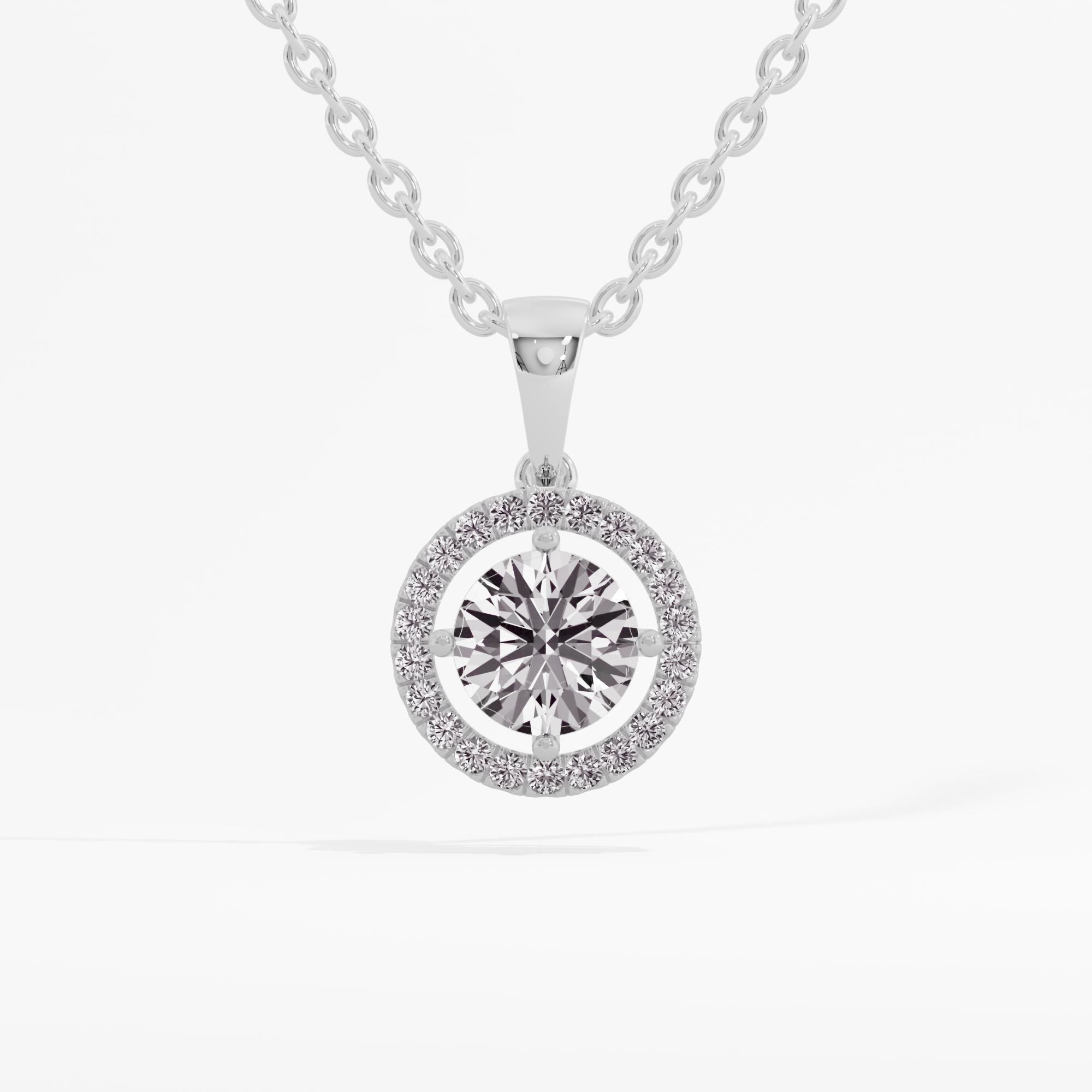 Shimmering Mystic Halo Pendant