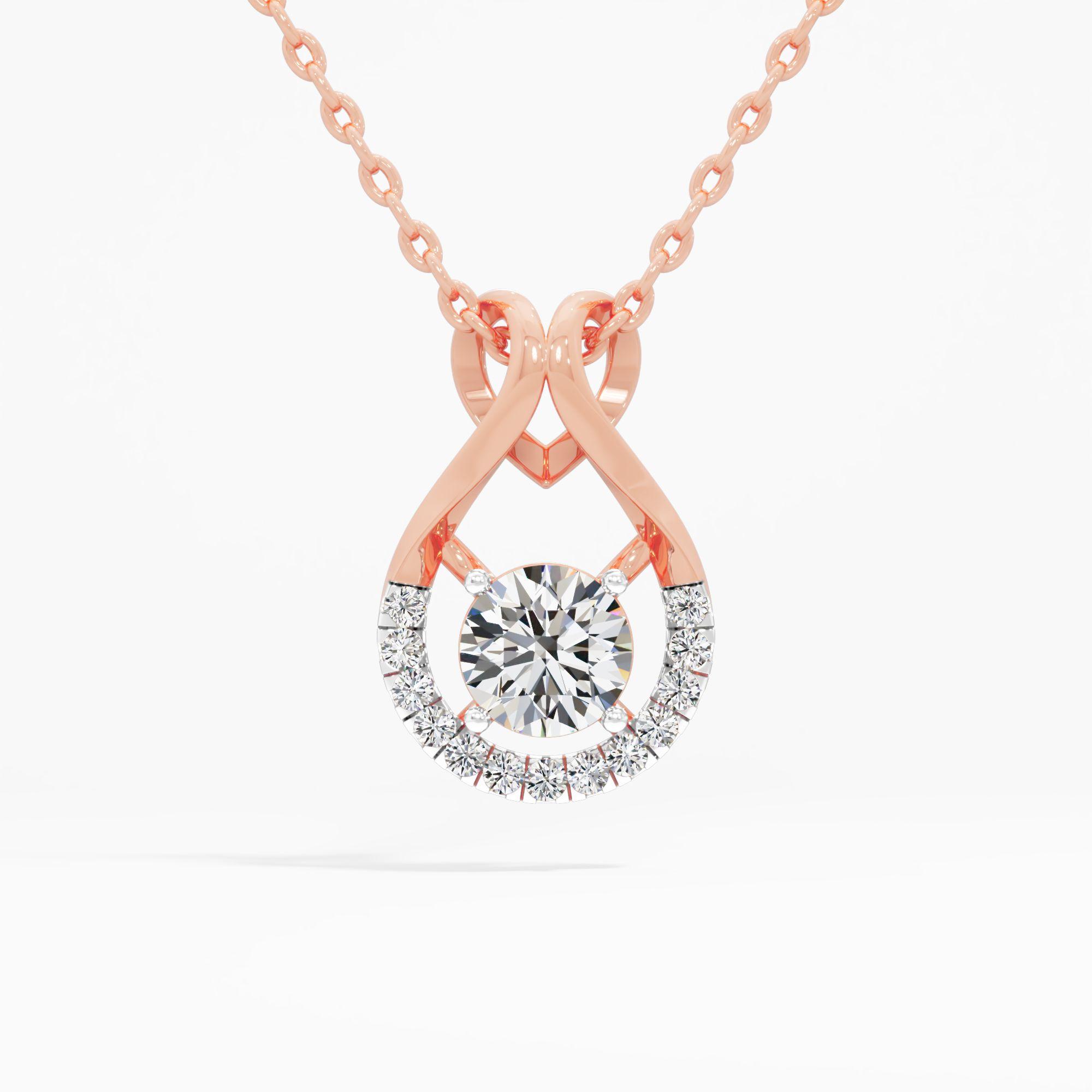 Lustré Embrace Diamond Pendant