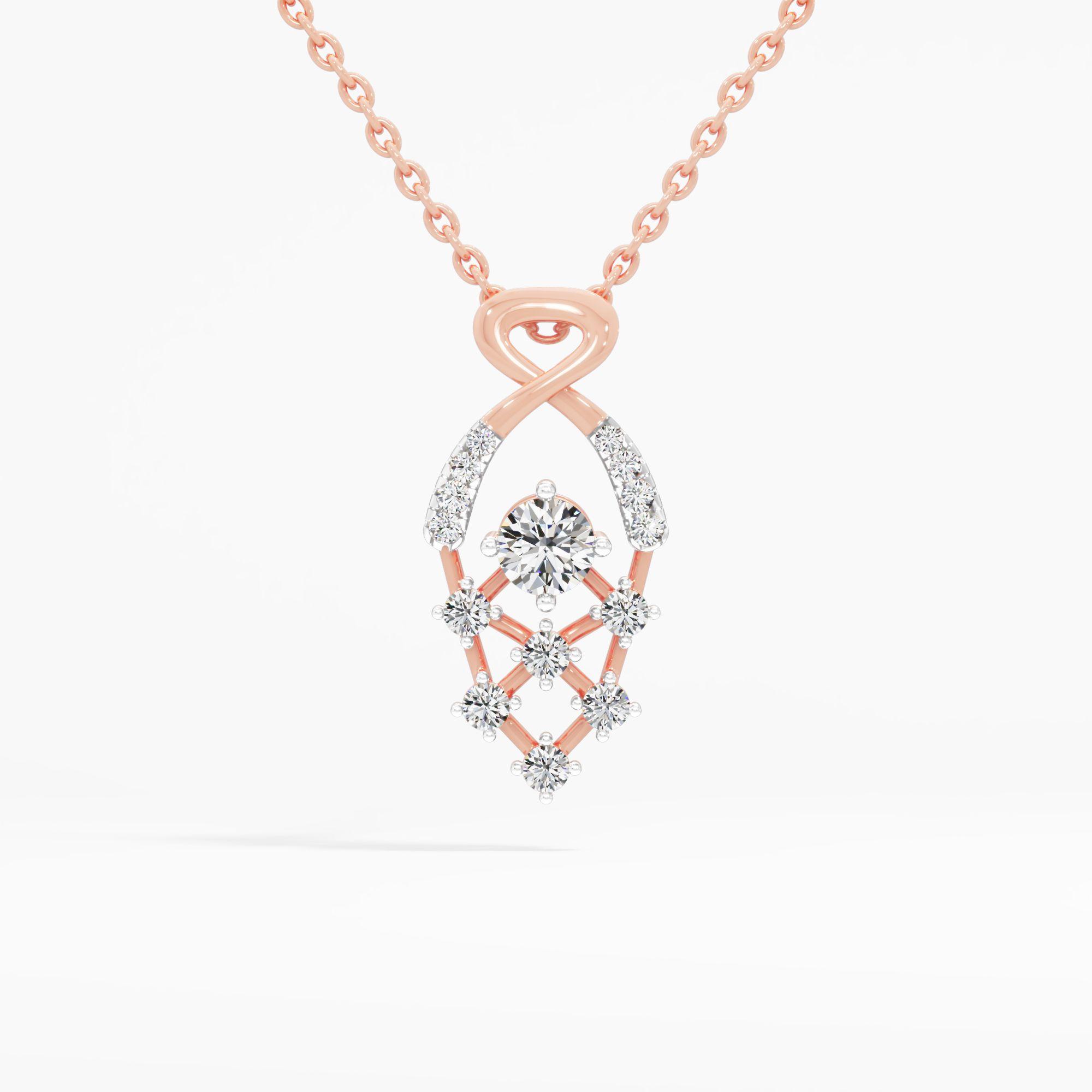 The Arabesque Solitaire Pendant