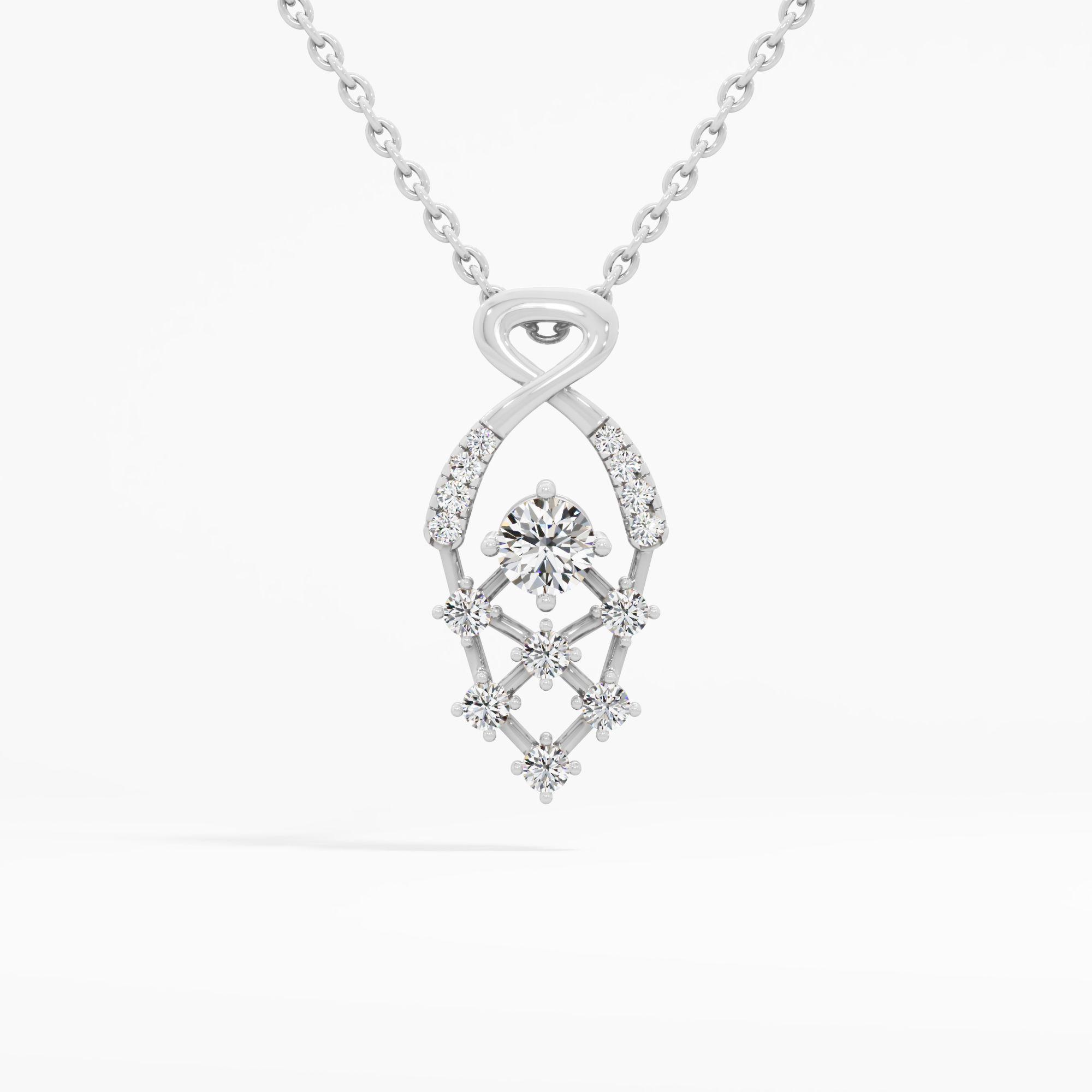 The Arabesque Solitaire Pendant