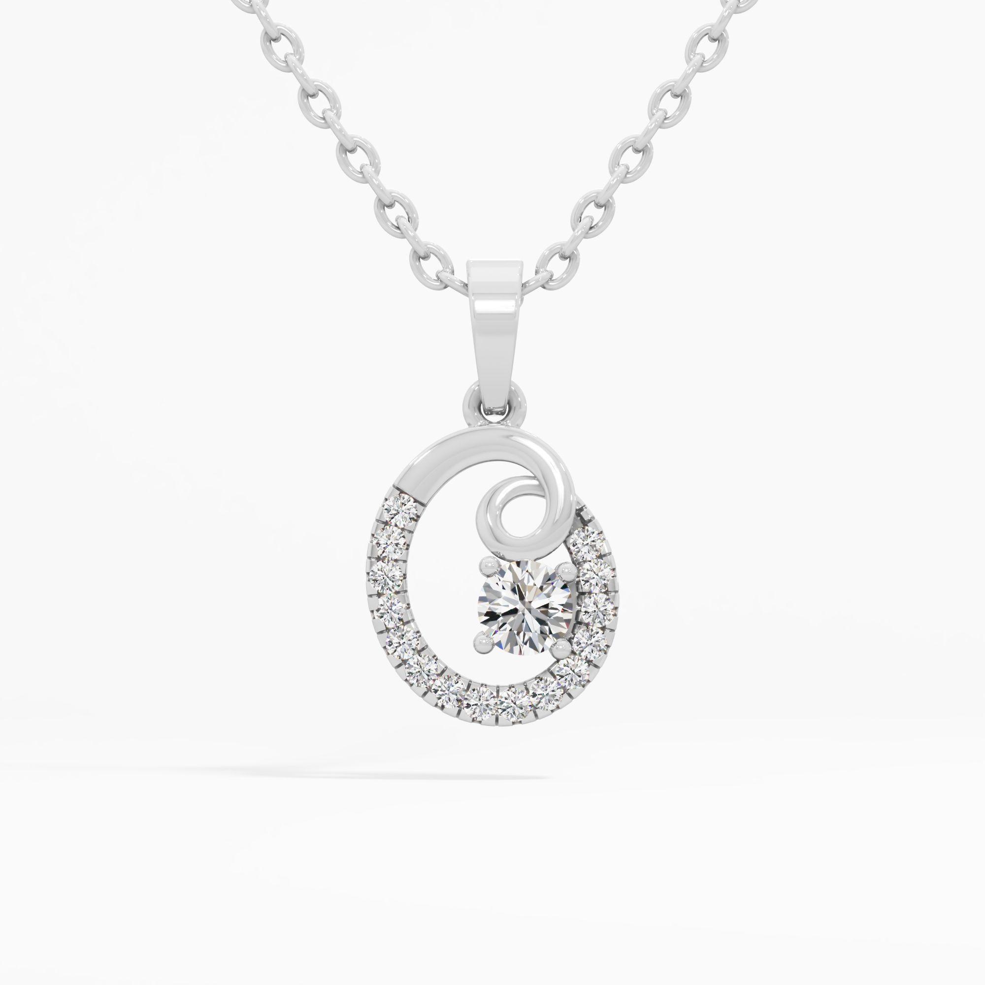 The Callia Solitaire Pendant