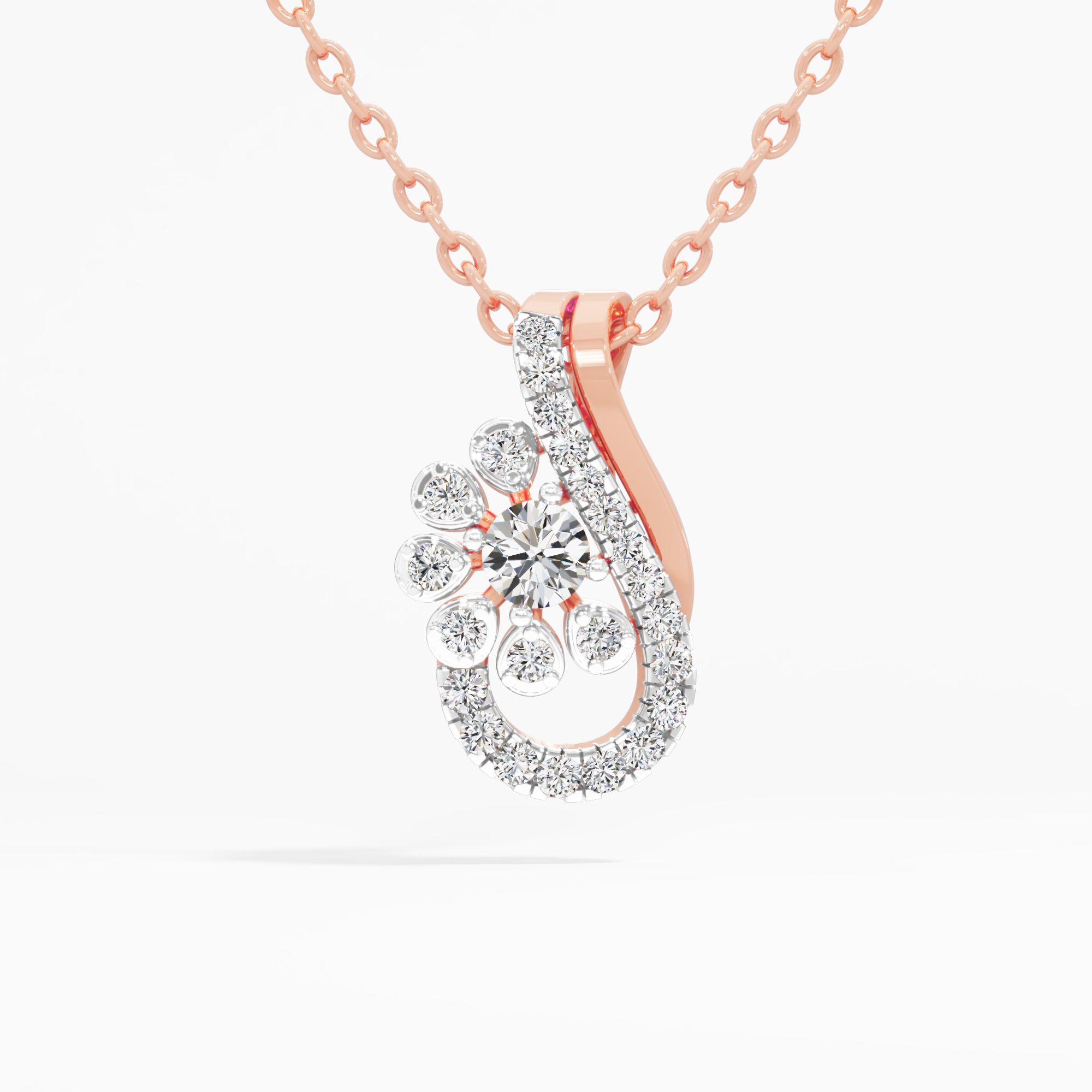 Seed of Brilliance Diamond Pendant