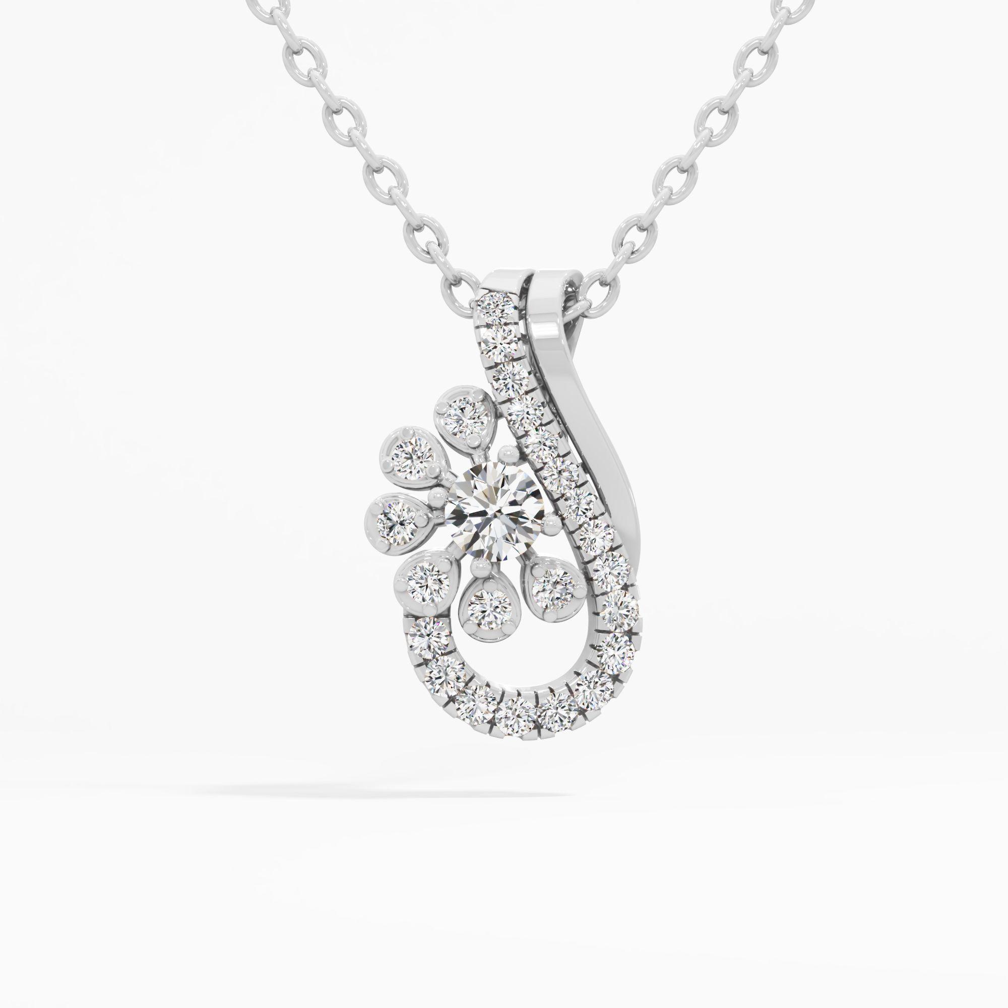 Seed of Brilliance Diamond Pendant