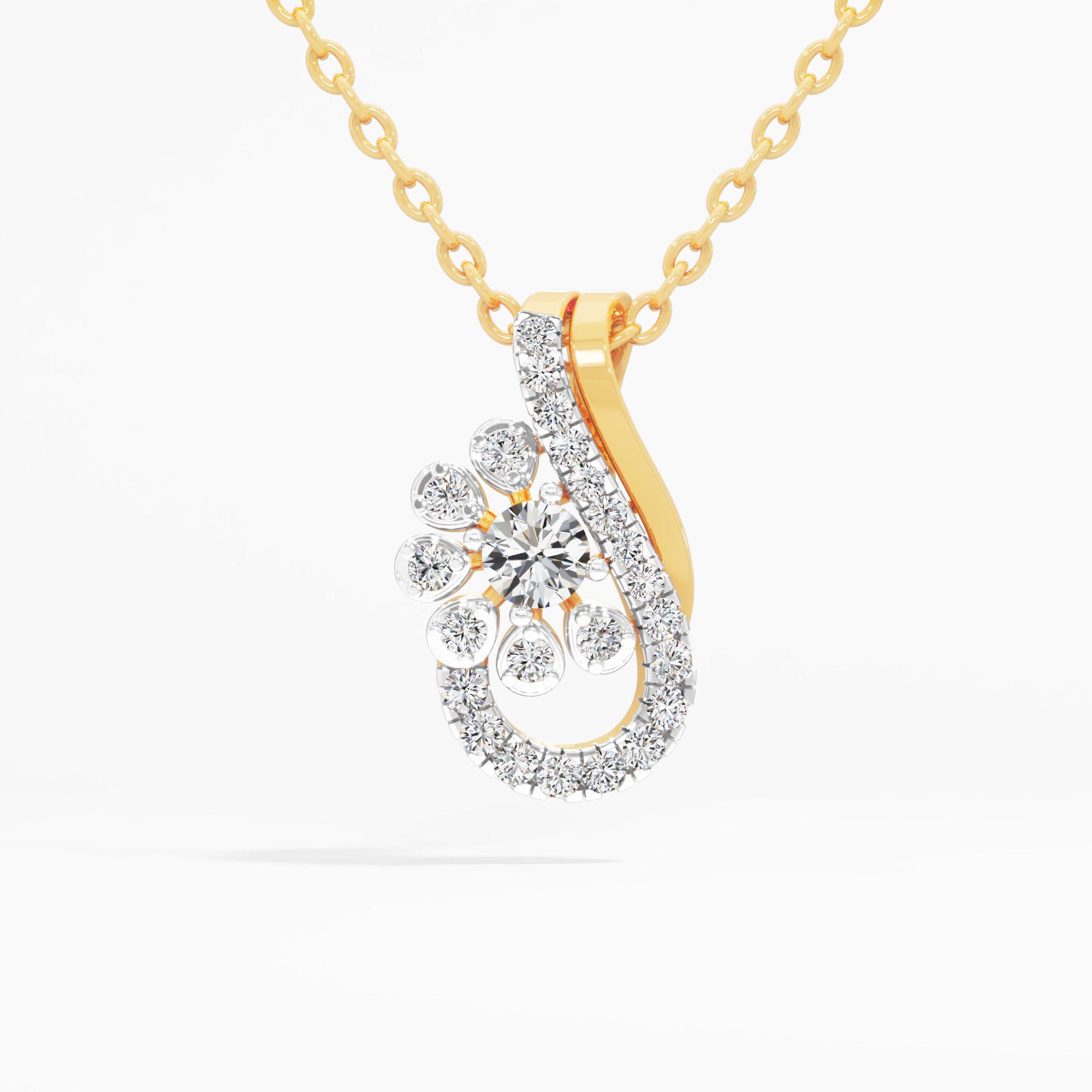 Seed of Brilliance Diamond Pendant