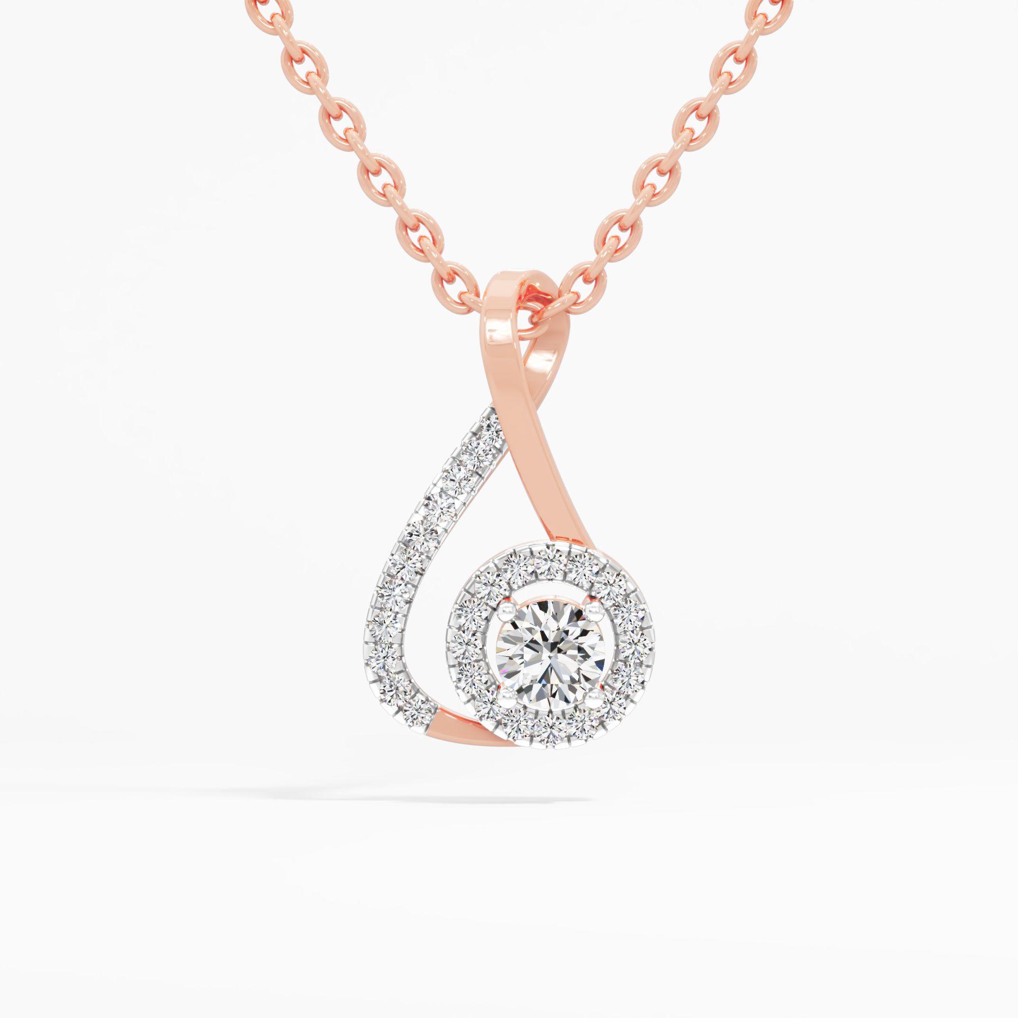 Captive Circle Bridge Pendant