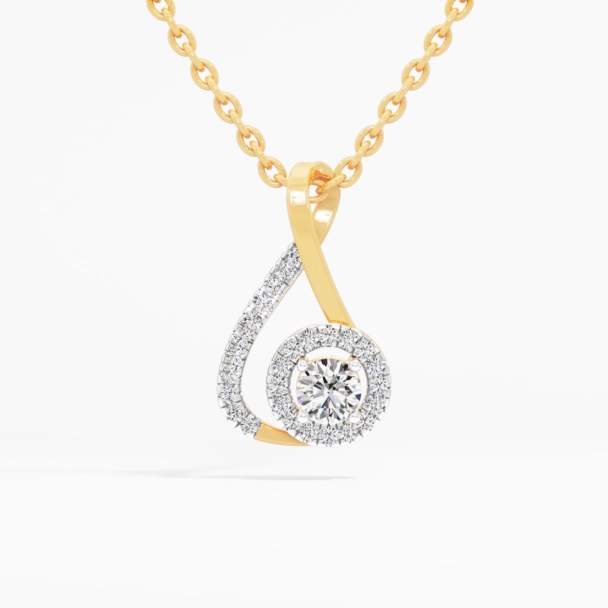 Captive Circle Bridge Pendant