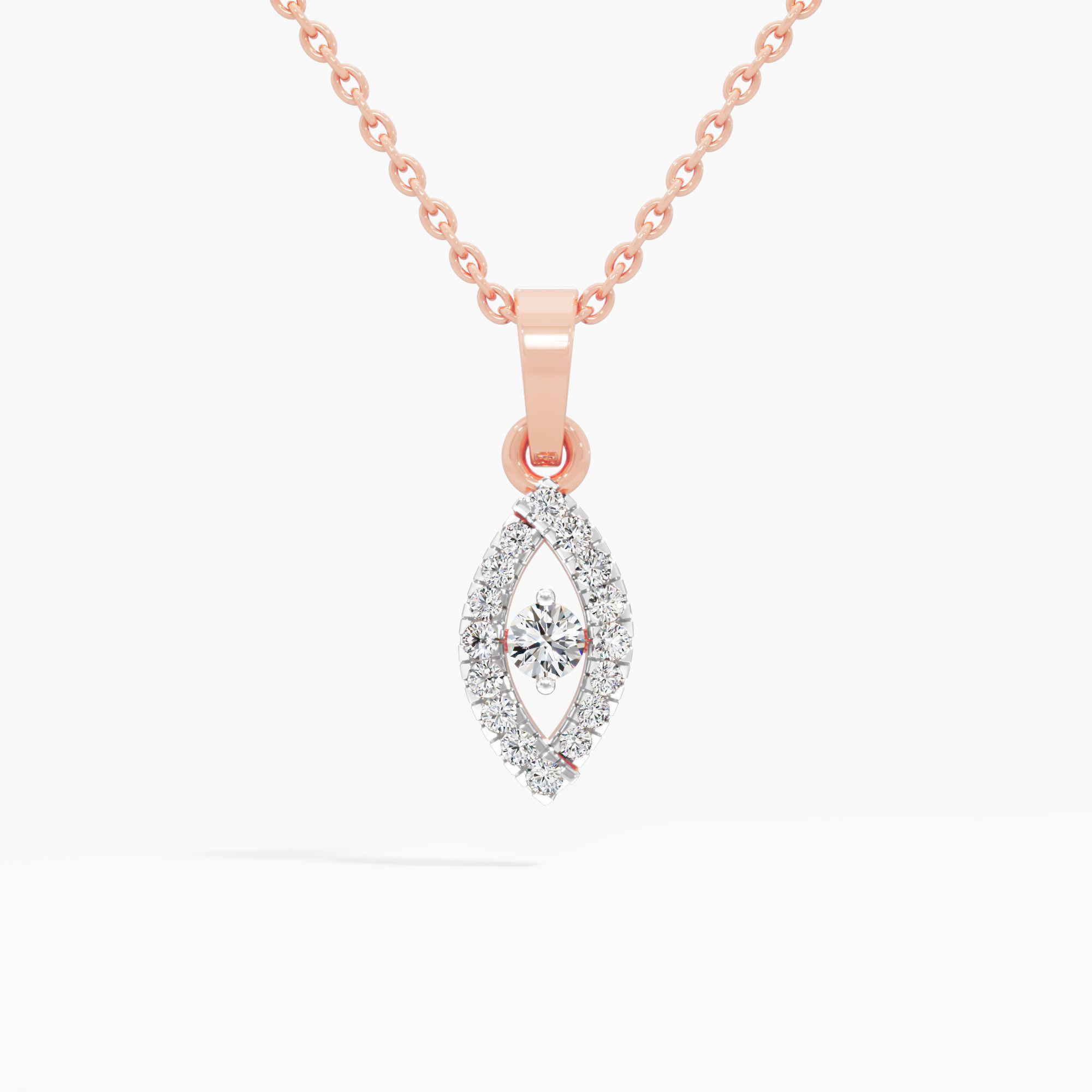 Elysian Marquise Solitaire Pendant