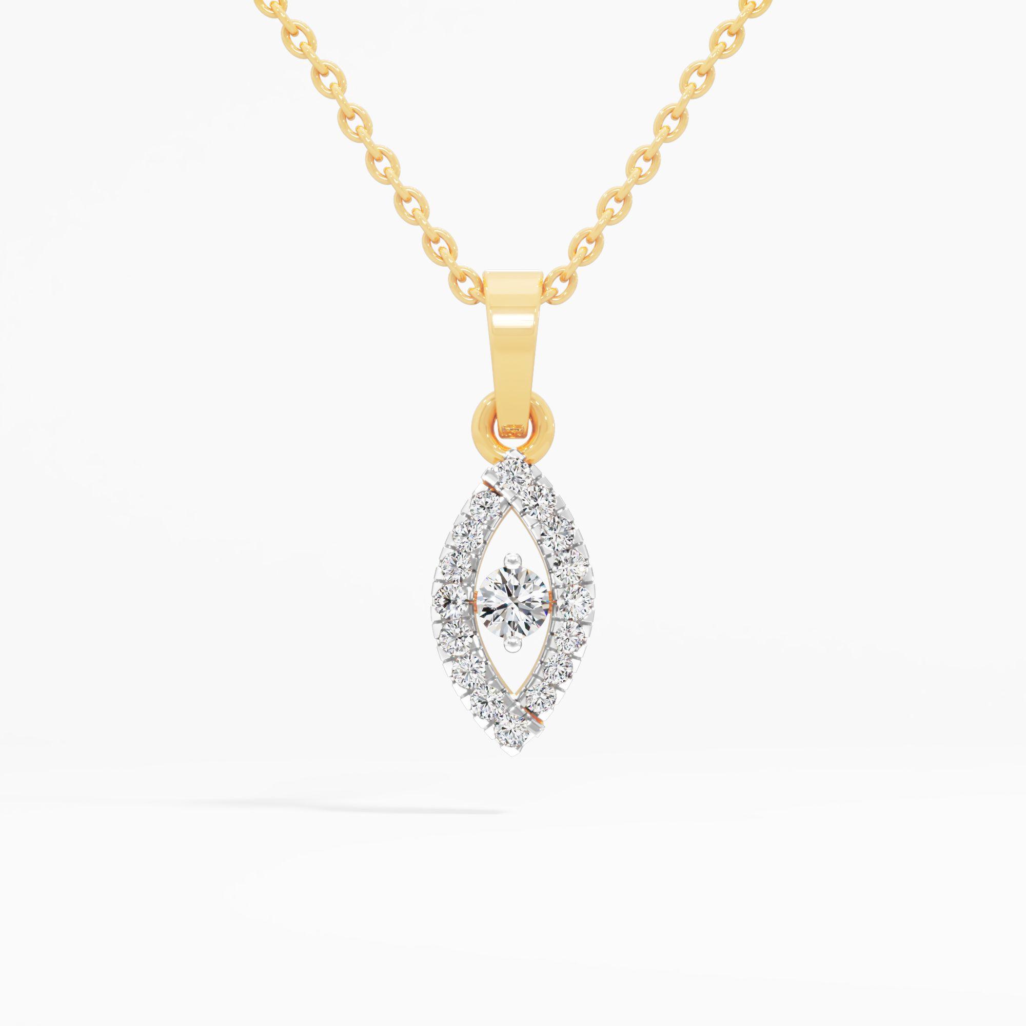 Elysian Marquise Solitaire Pendant