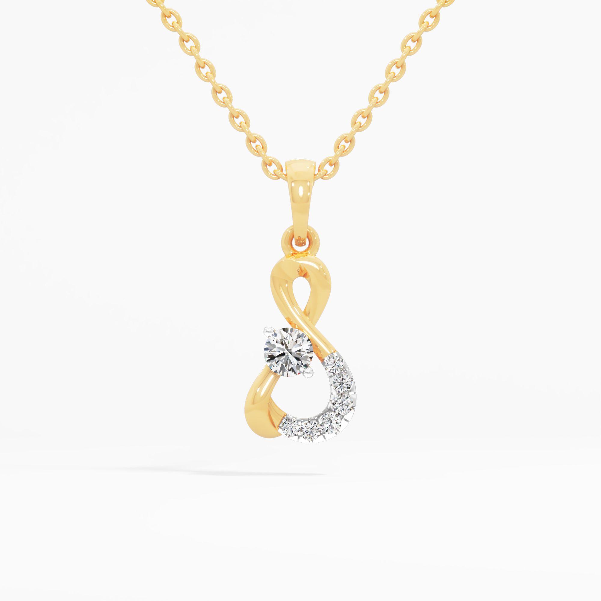 The Cadence Solitaire Pendant