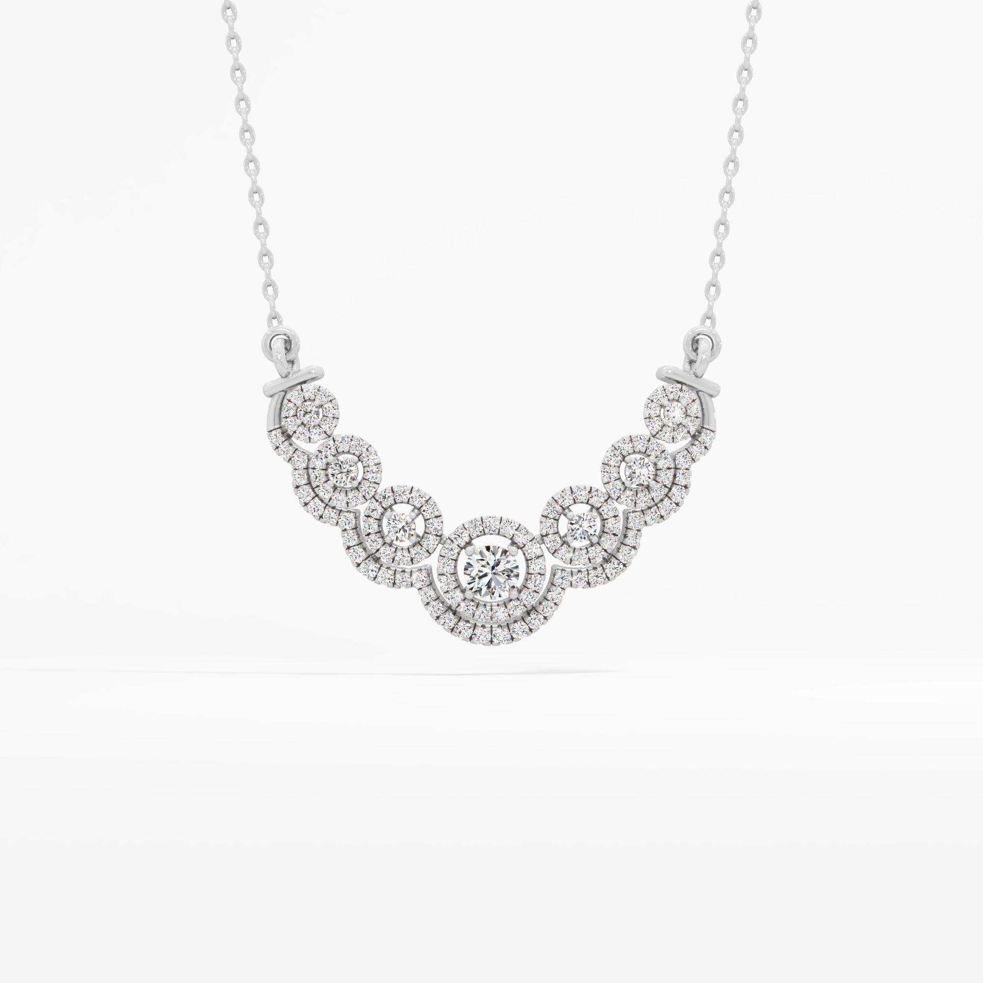 Eternelle Cluster Diamond Pendant