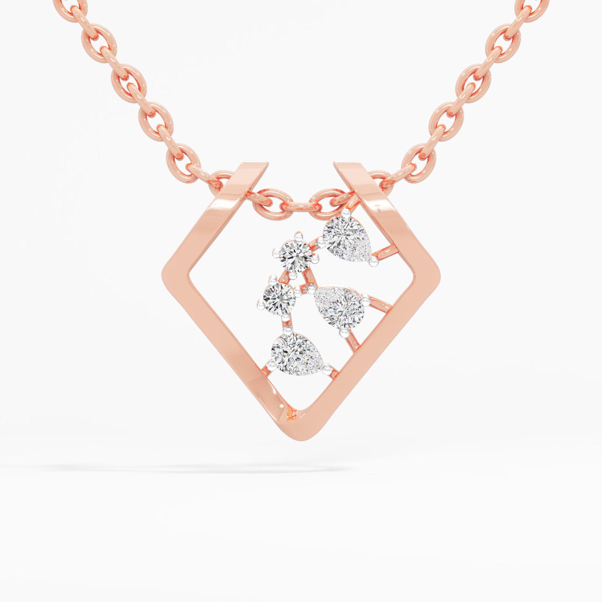 Astra Fusion Diamond Pendant