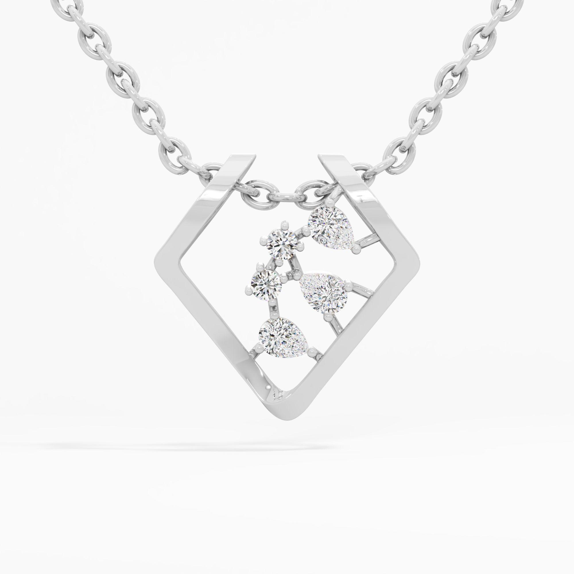 Astra Fusion Diamond Pendant