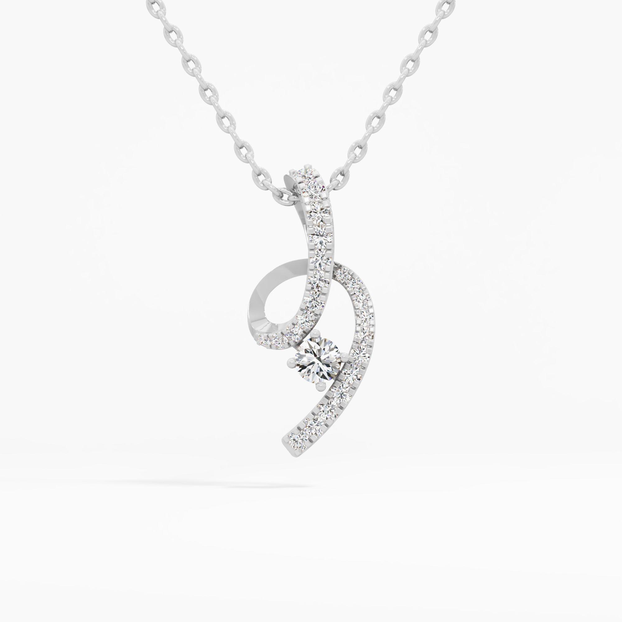 Seraph's Knot Diamond Pendant