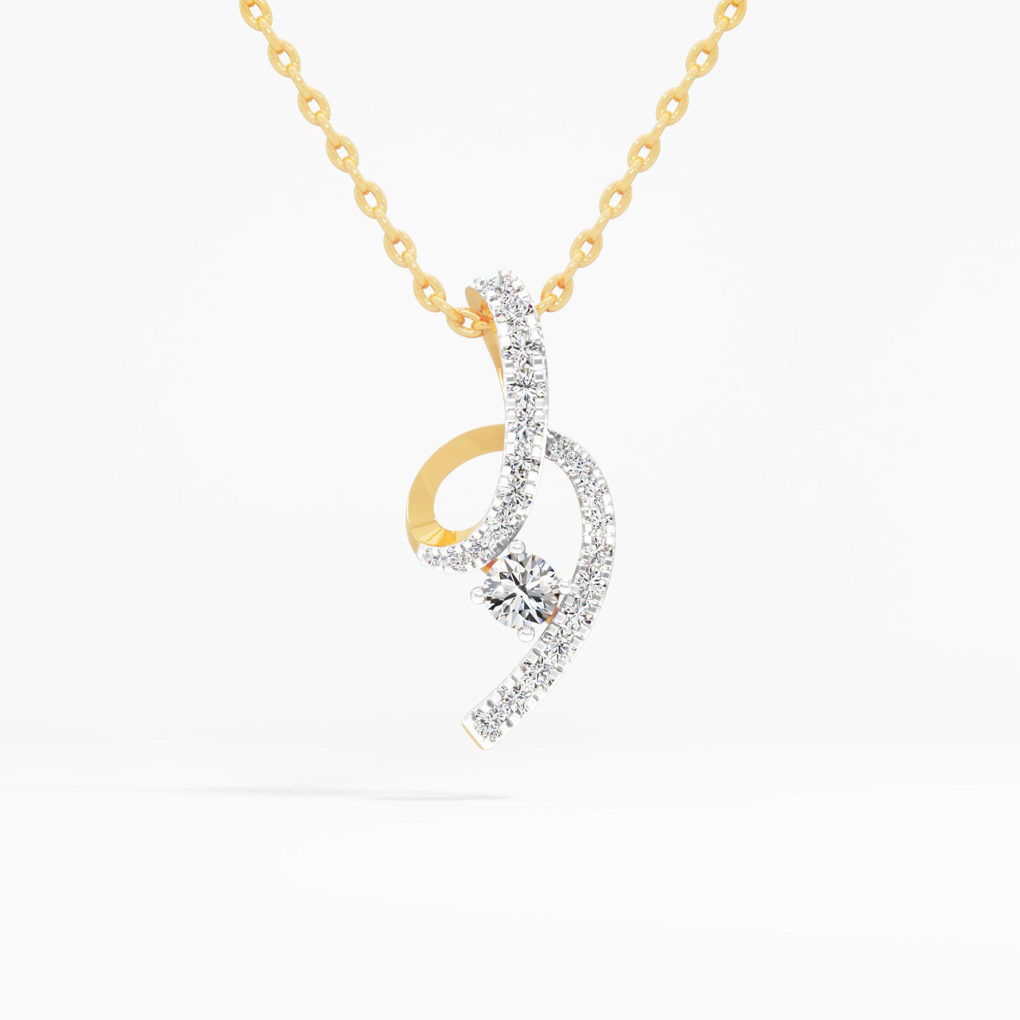 Seraph's Knot Diamond Pendant
