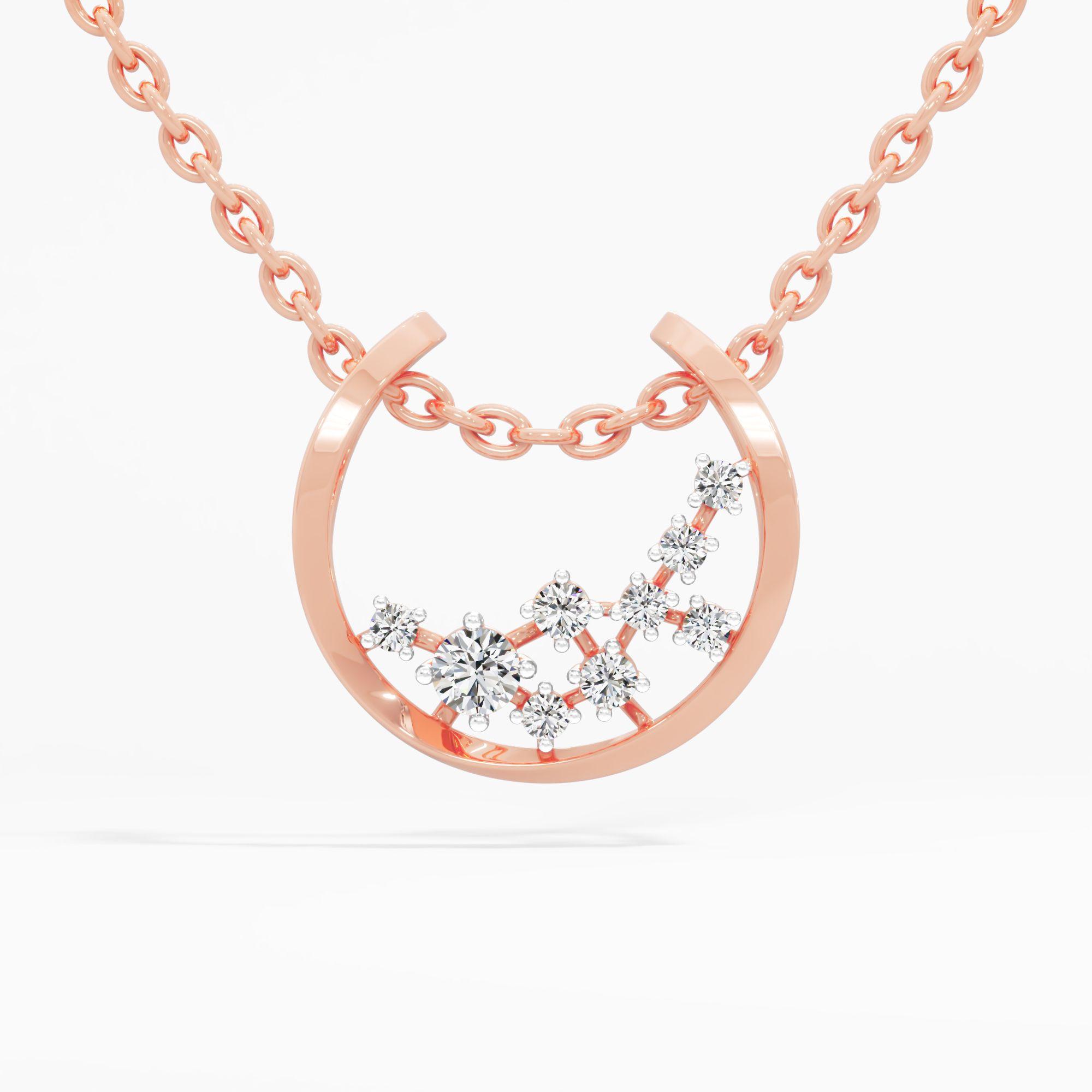 Stars constellation Diamond Pendant