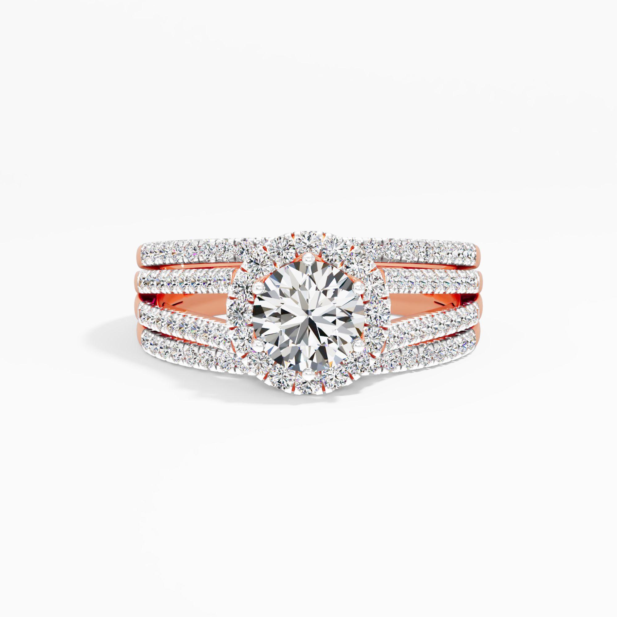 Opulent Oasis Halo Ring Deluxe