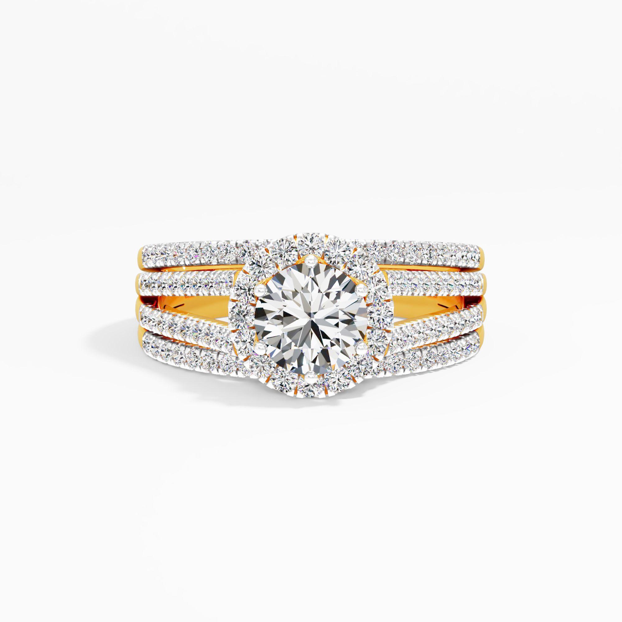 Opulent Oasis Halo Ring Deluxe