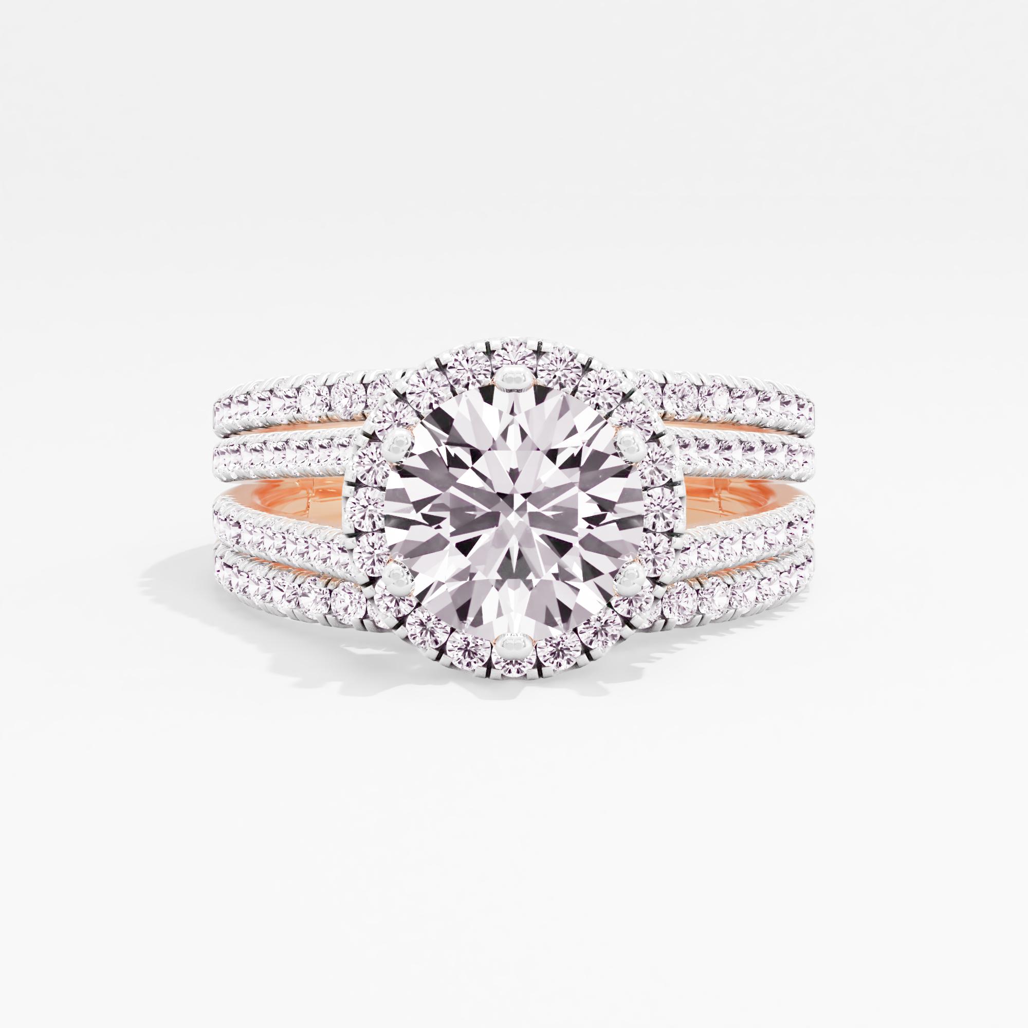 Opulent Oasis Halo Ring Deluxe