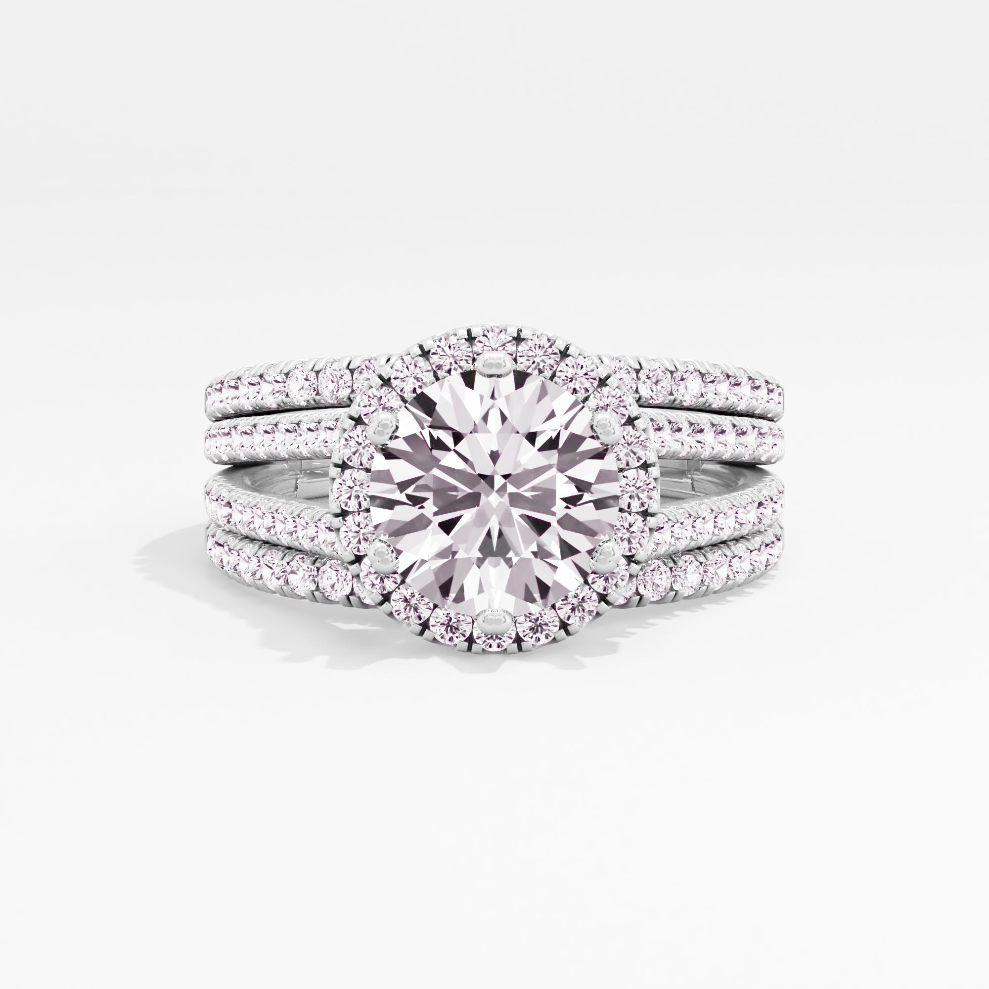 Opulent Oasis Halo Ring Deluxe