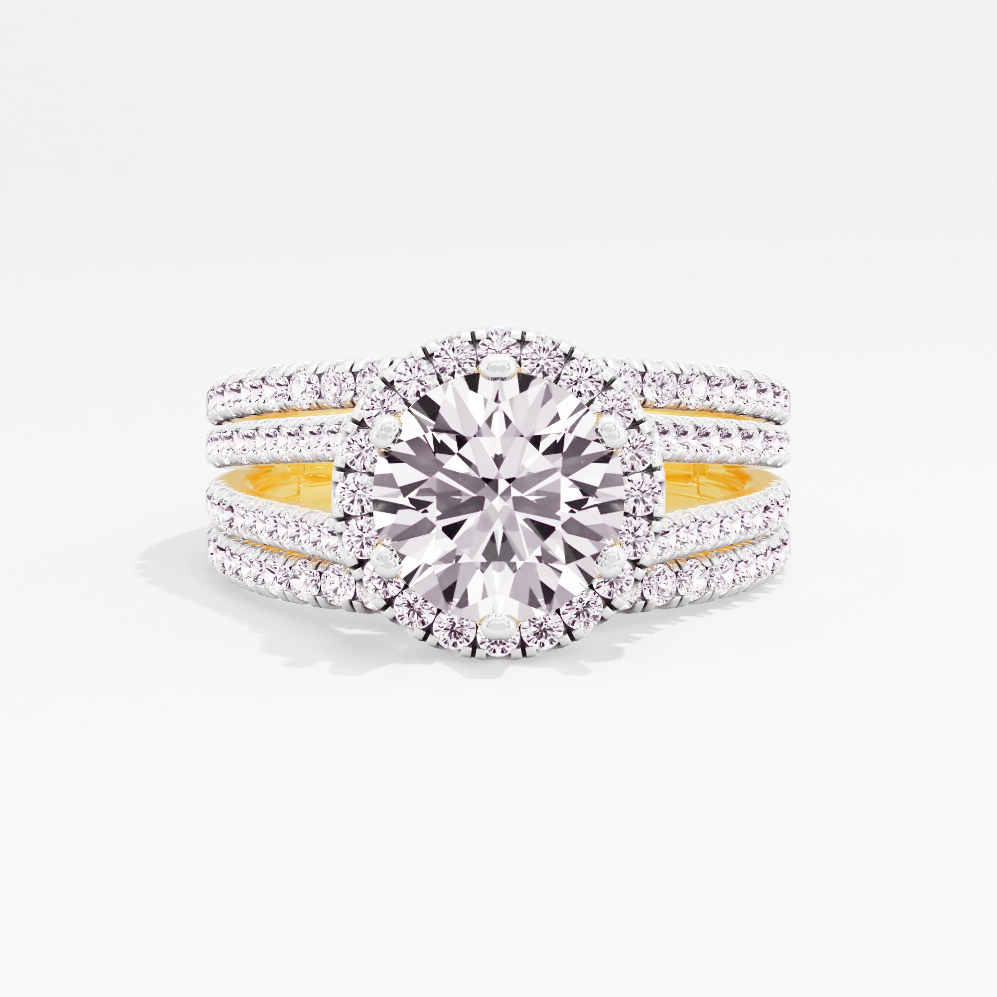 Opulent Oasis Halo Ring Deluxe