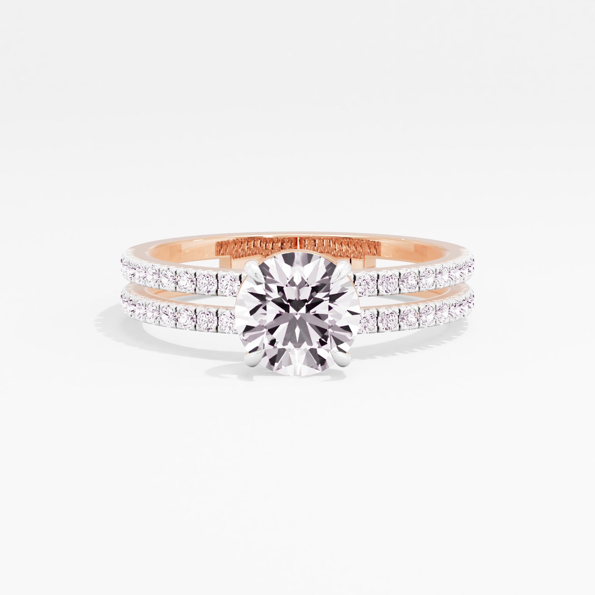 Celestial Sparkle Solitaire Ring